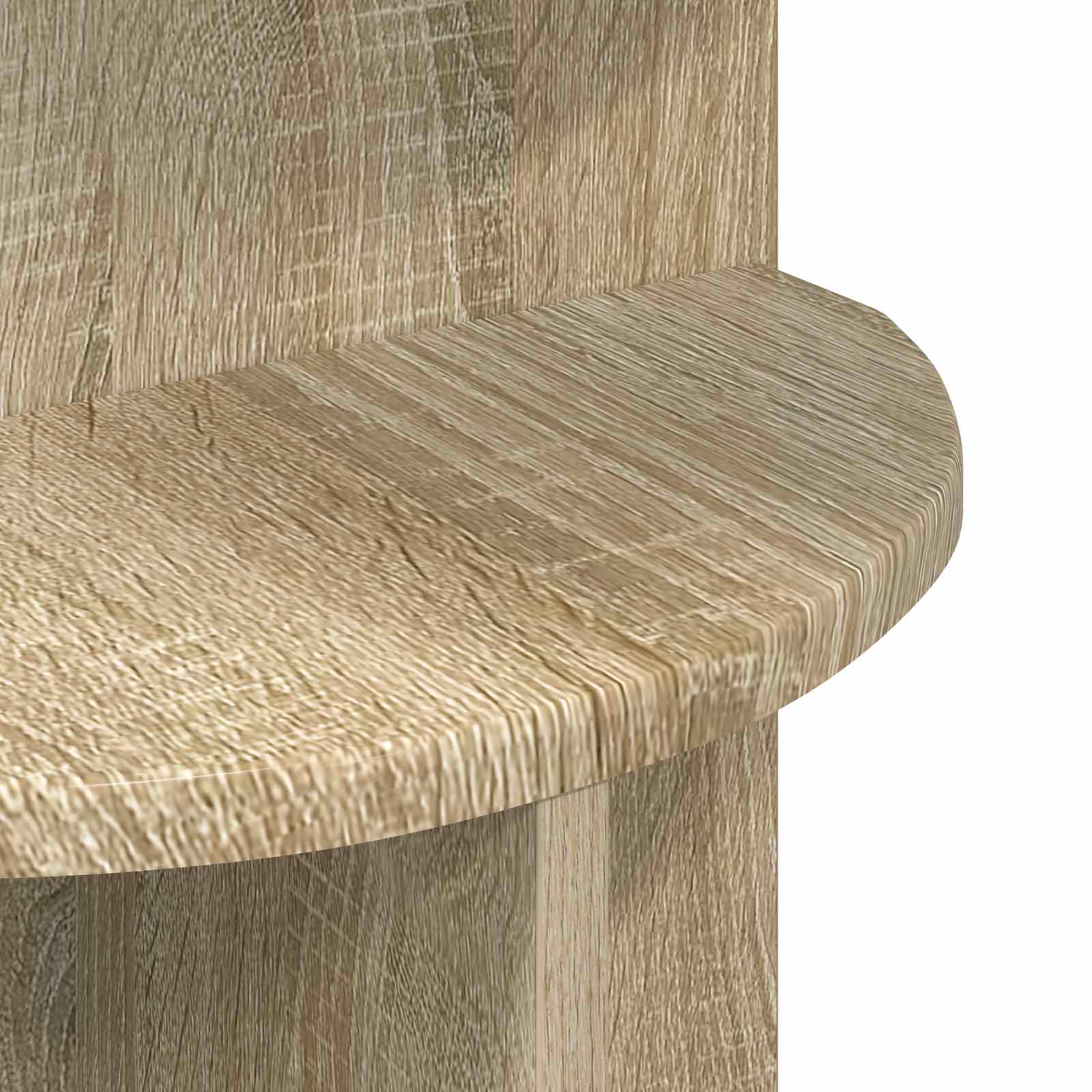 Table d'appoint Chêne Sonoma Ø 39,5 x 55 cm Bois d'ingénierie - XIOS