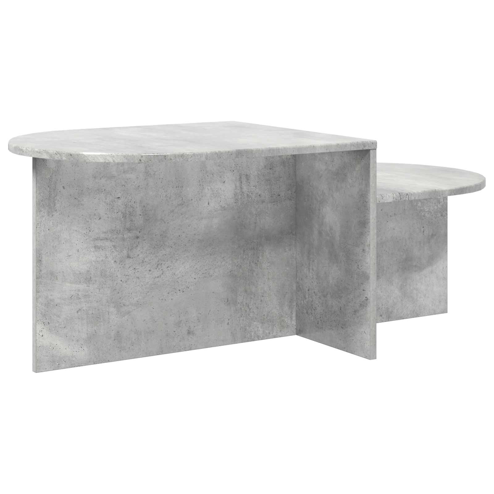 Table basse Gris béton 100 x 50 x 40 cm Bois d'ingénierie - XIOS