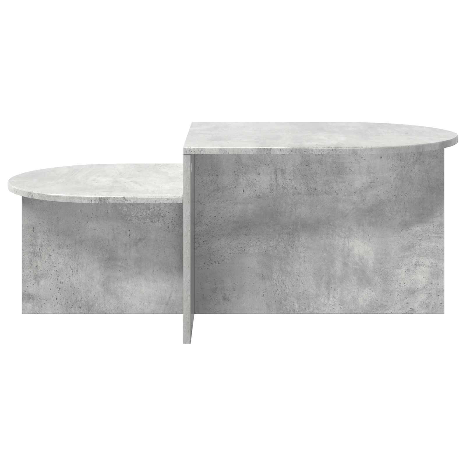 Table basse Gris béton 100 x 50 x 40 cm Bois d'ingénierie - XIOS