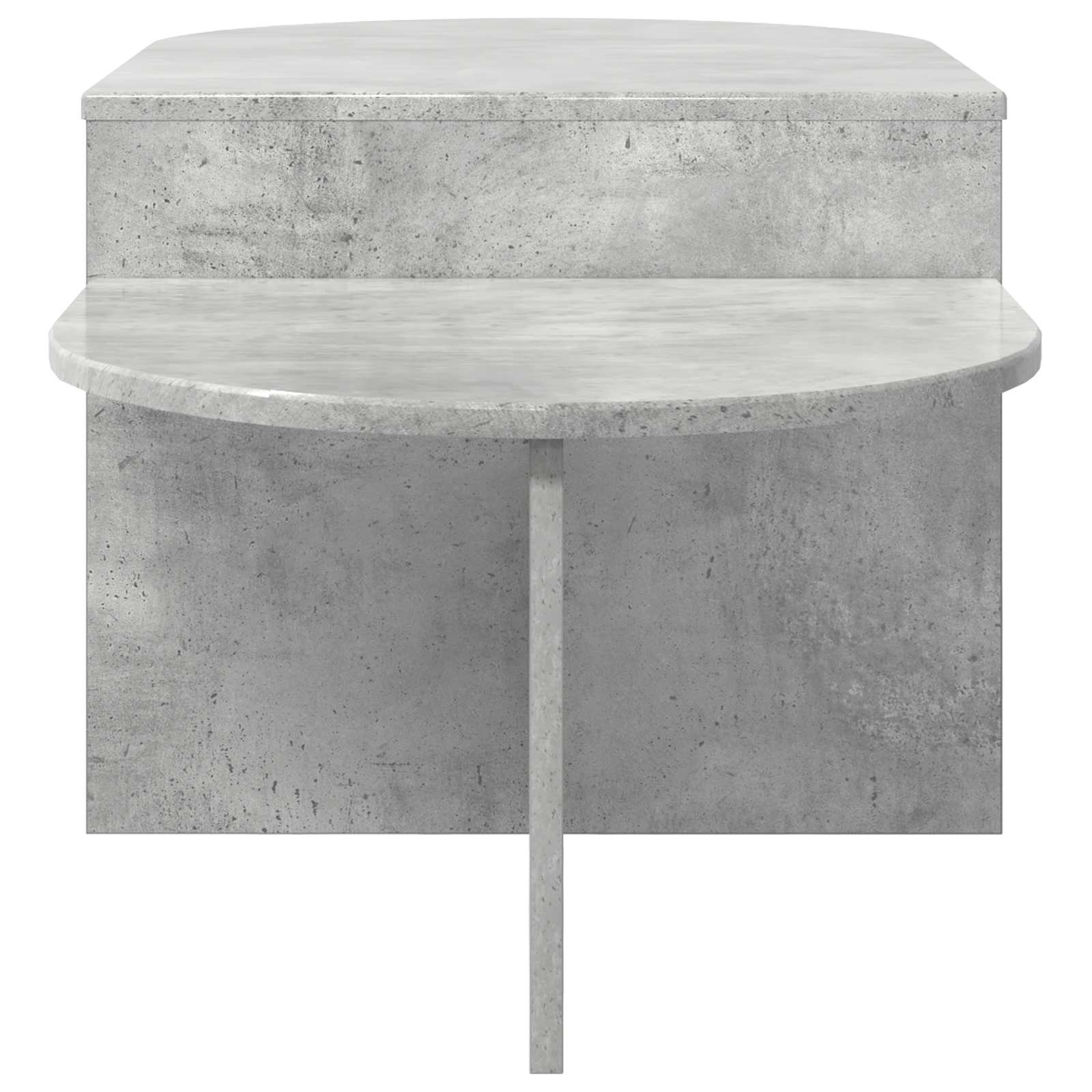 Table basse Gris béton 100 x 50 x 40 cm Bois d'ingénierie - XIOS