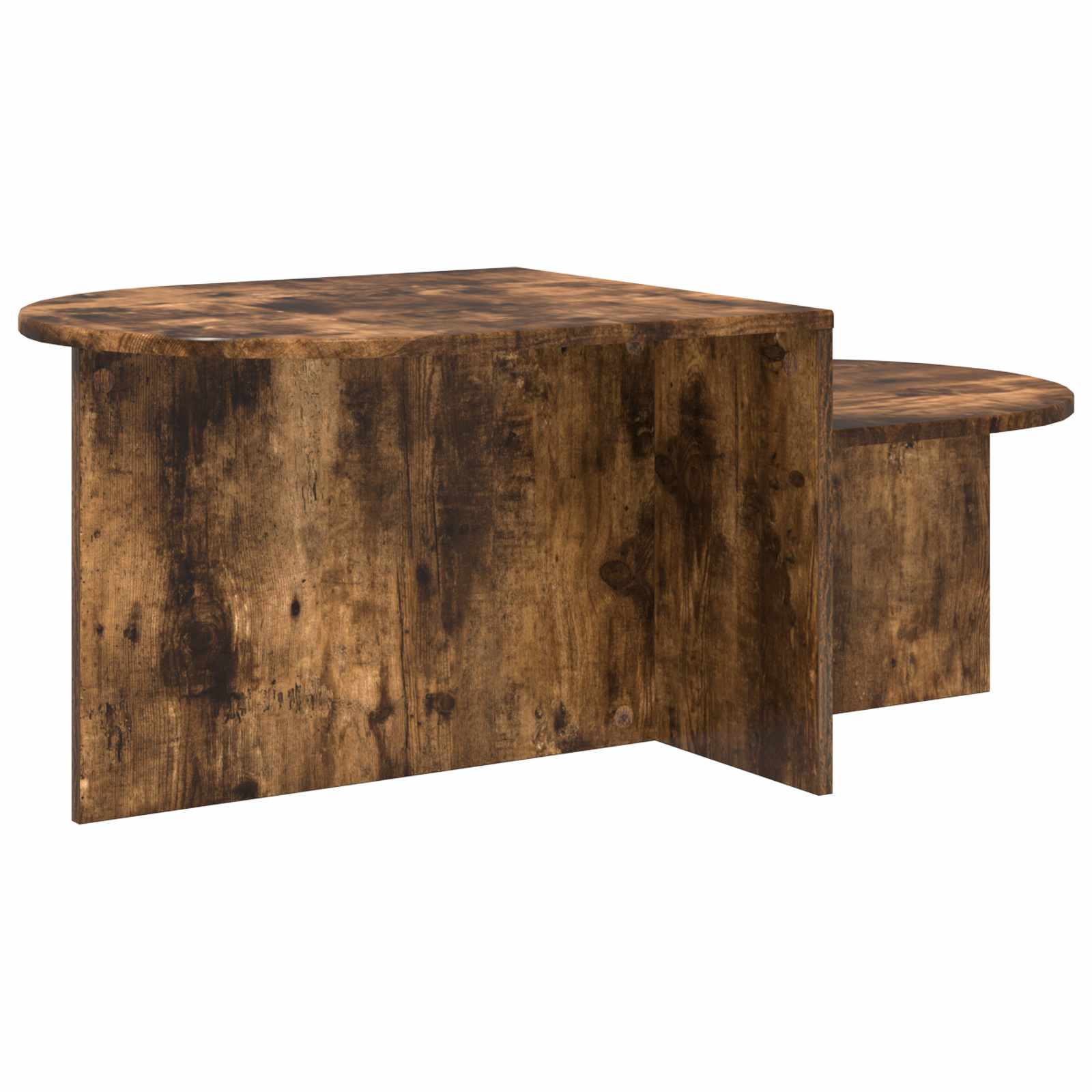 Table basse Chêne fumé 100 x 50 x 40 cm Bois d'ingénierie - XIOS
