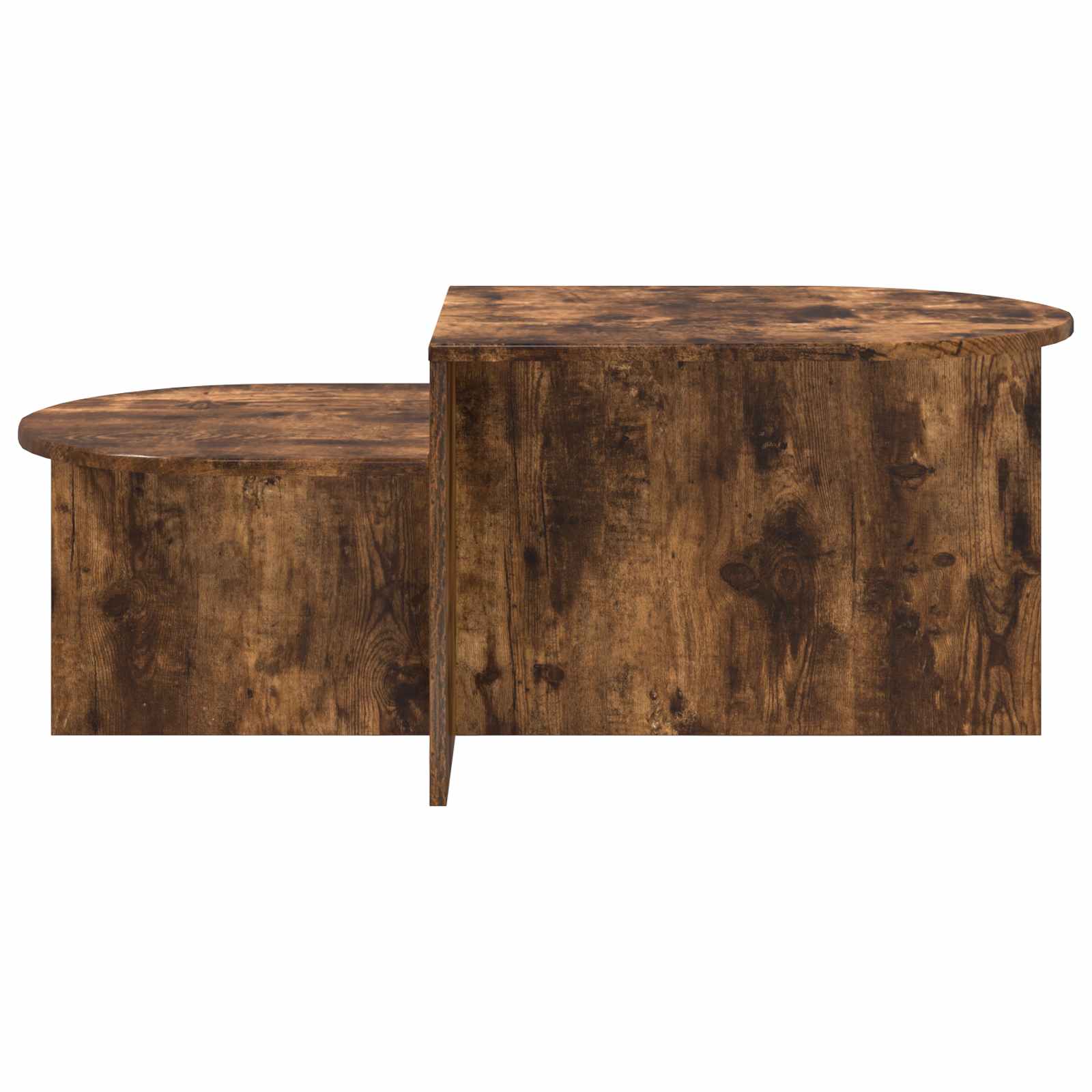 Table basse Chêne fumé 100 x 50 x 40 cm Bois d'ingénierie - XIOS