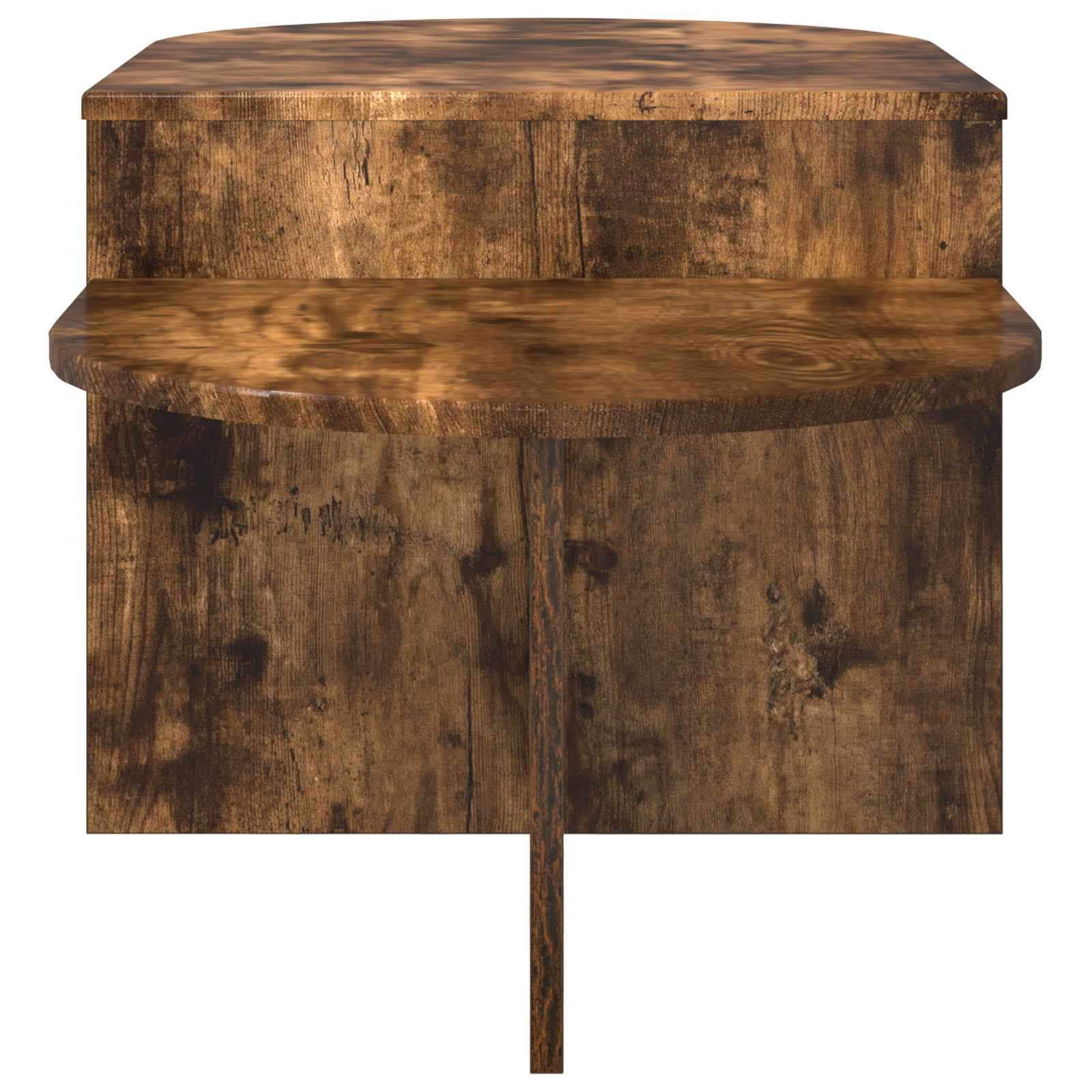 Table basse Chêne fumé 100 x 50 x 40 cm Bois d'ingénierie - XIOS