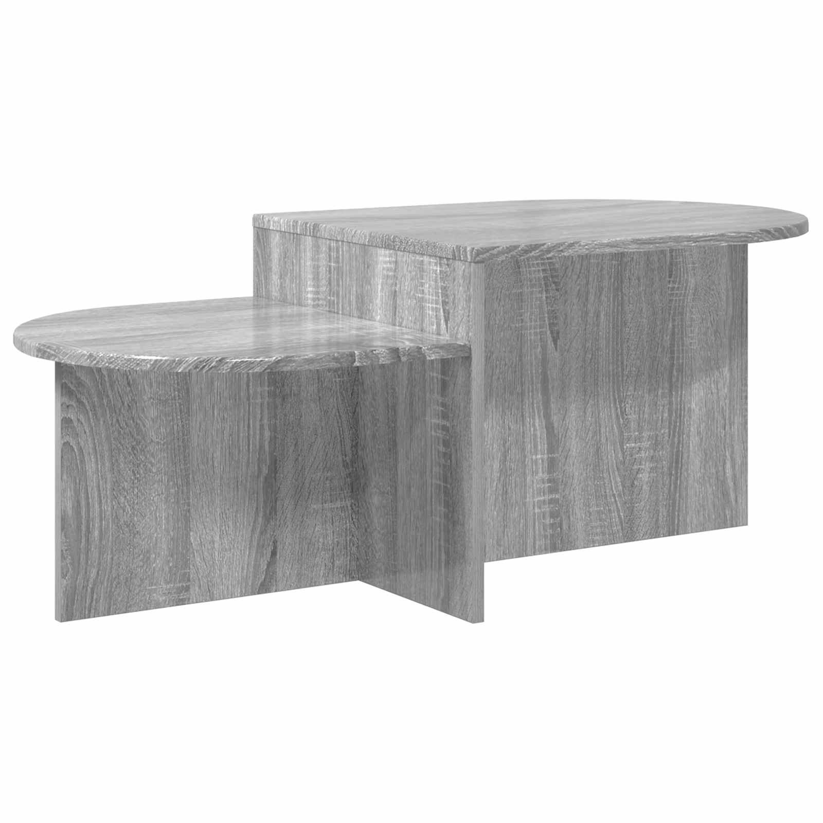Table basse Sonoma gris 100 x 50 x 40 cm Bois d'ingénierie - XIOS