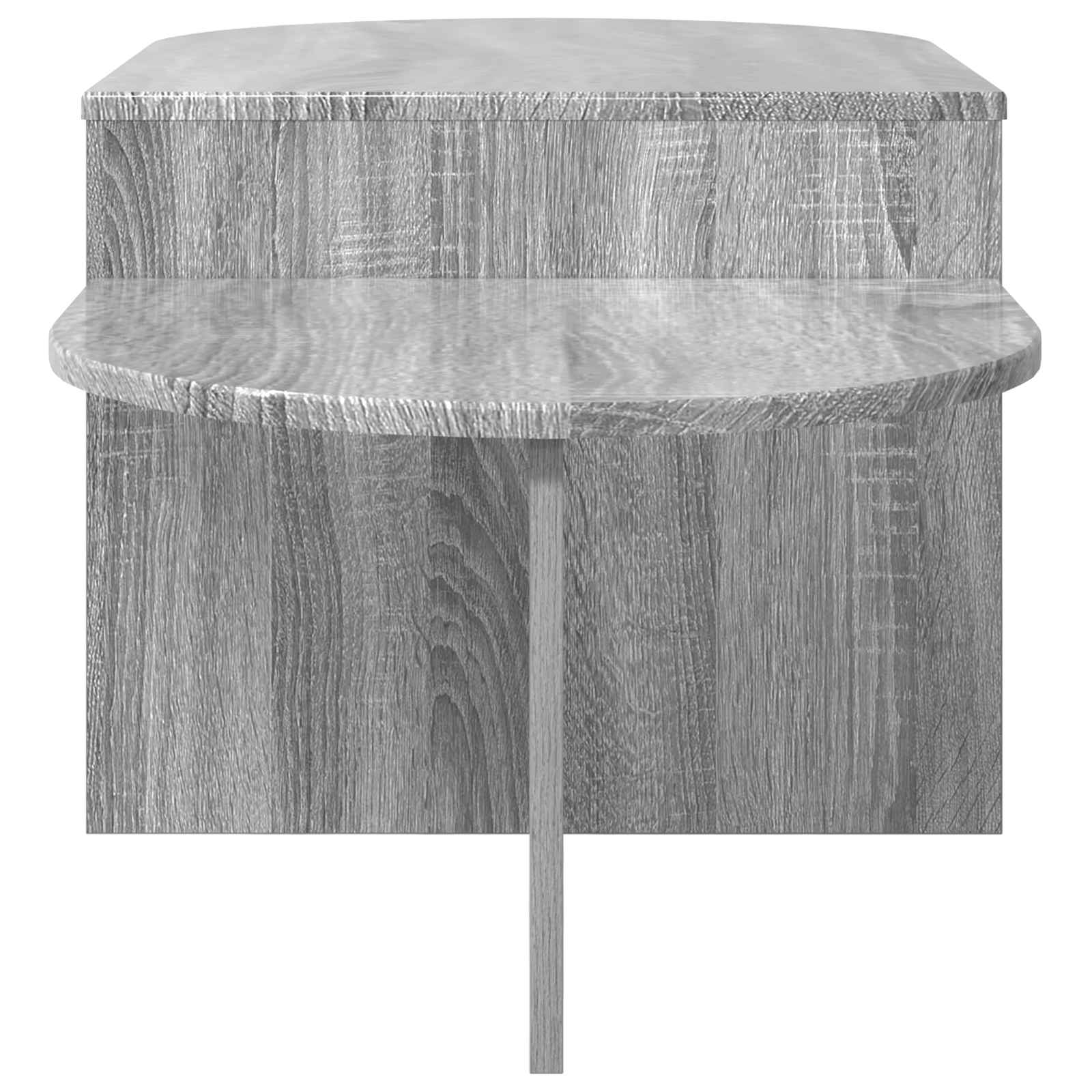 Table basse Sonoma gris 100 x 50 x 40 cm Bois d'ingénierie - XIOS