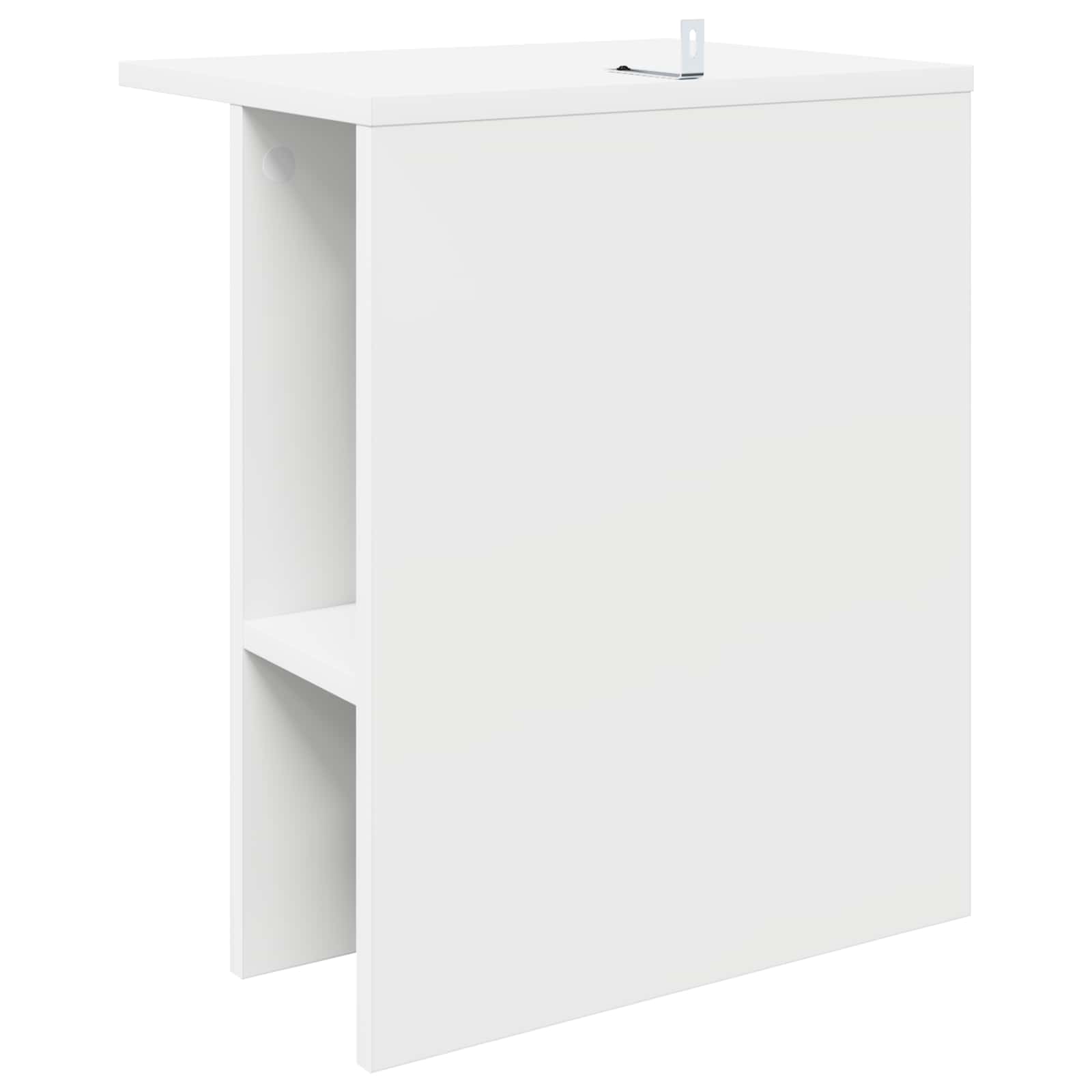 Table basse 2 pc Blanc 40 x 30 x 49 cm Bois d'ingénierie - XIOS