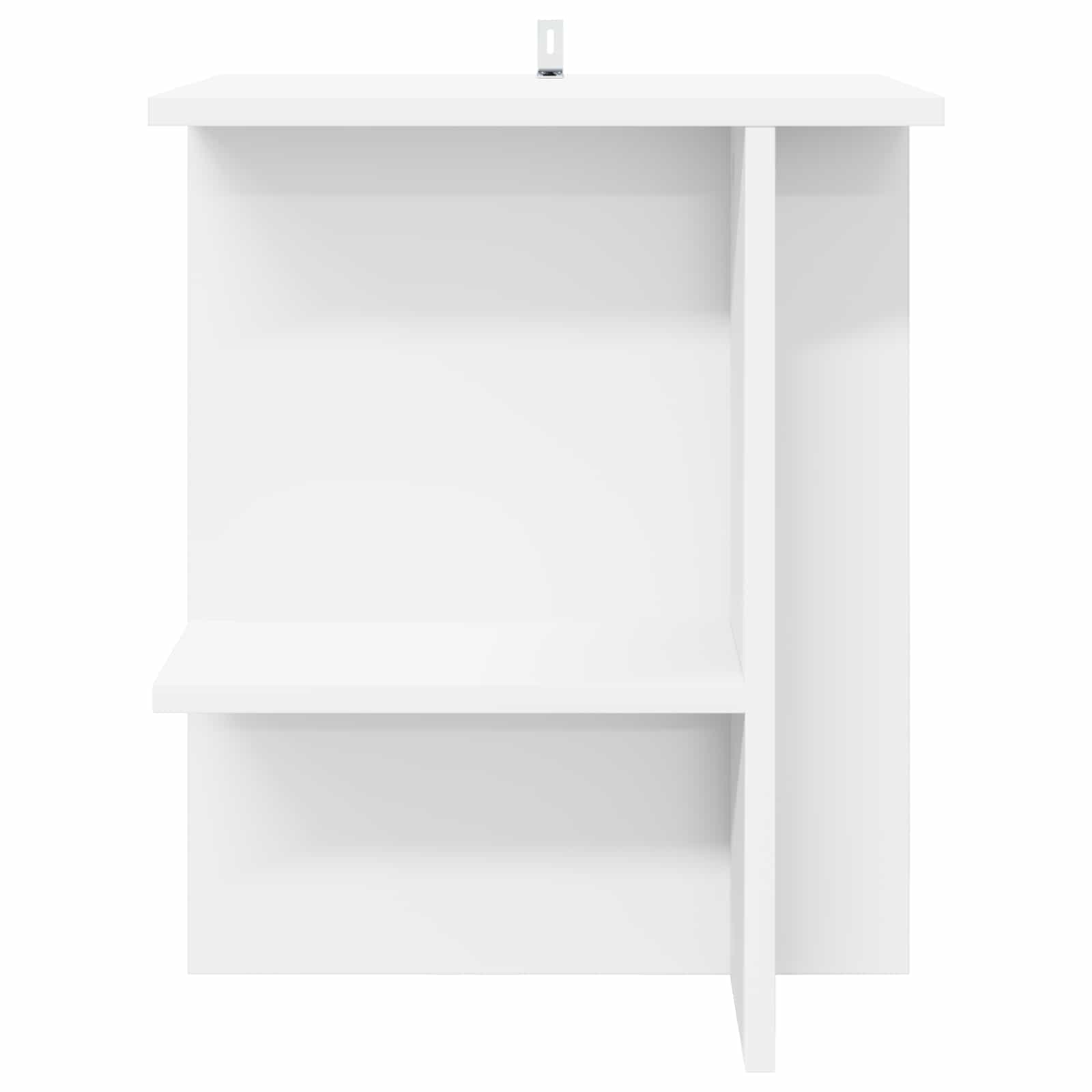 Table basse 2 pc Blanc 40 x 30 x 49 cm Bois d'ingénierie - XIOS