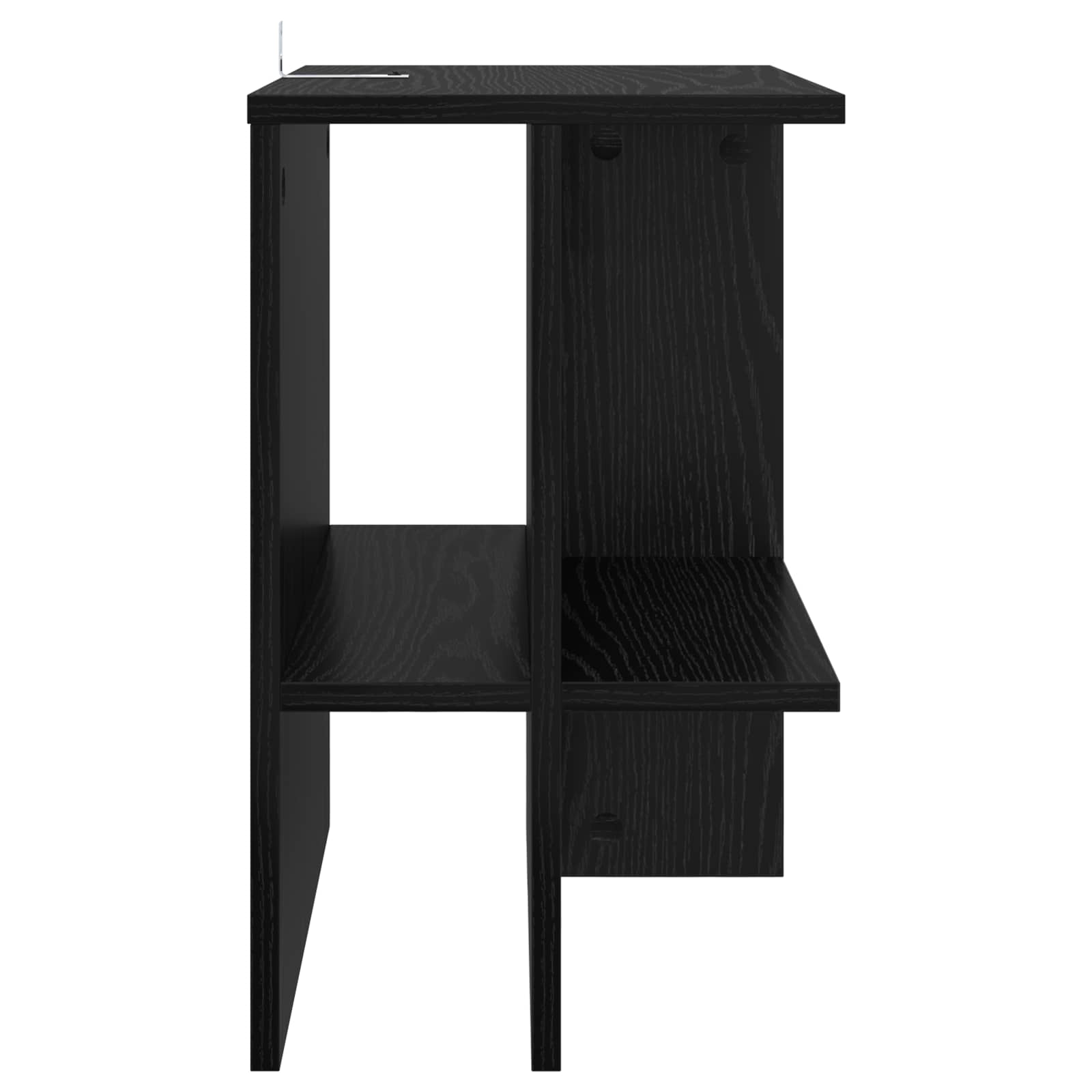 Table basse 2 pc Chêne noir 40 x 30 x 49 cm Bois d'ingénierie - XIOS