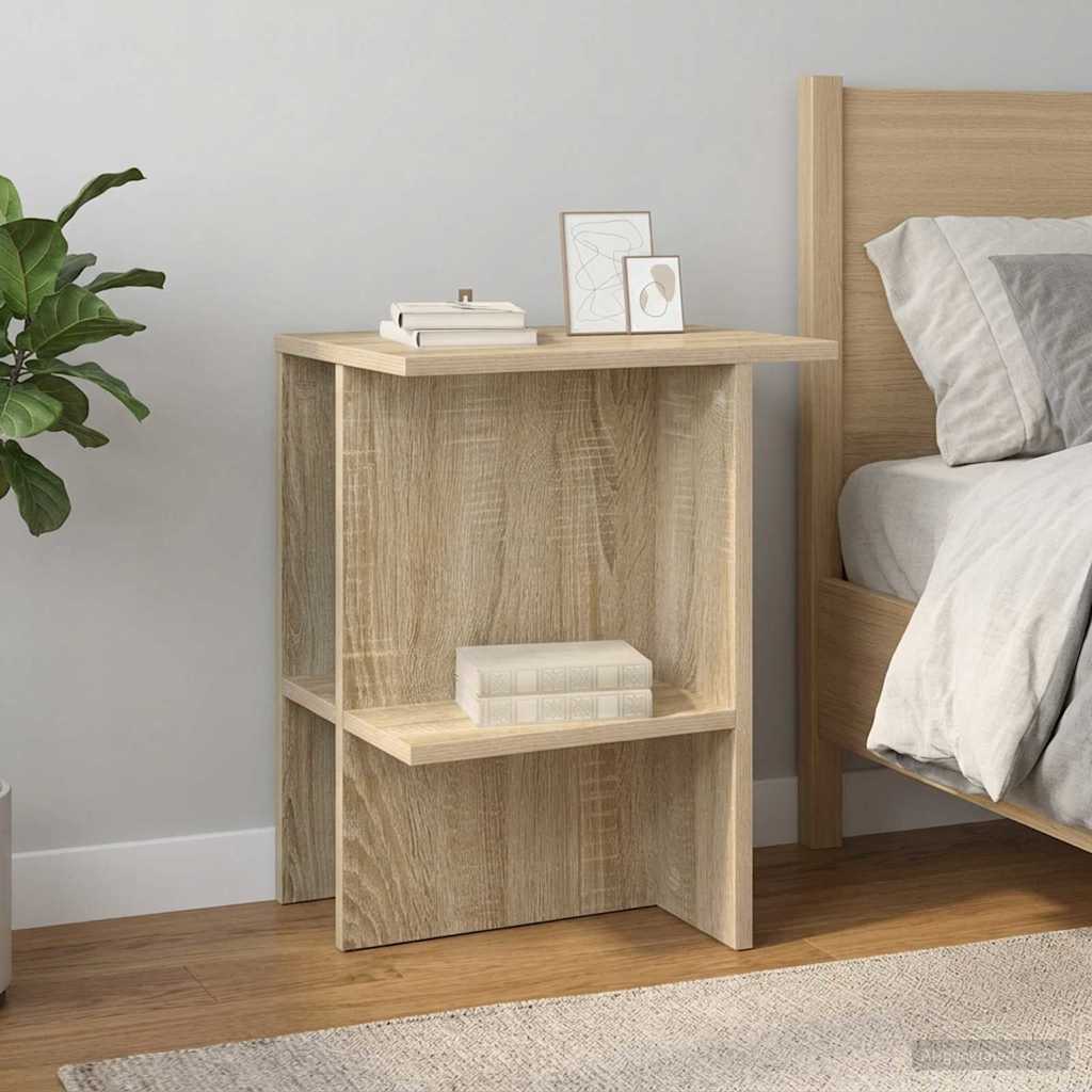 Table basse 2 pc Chêne Sonoma 40 x 30 x 49 cm Bois d'ingénierie - XIOS