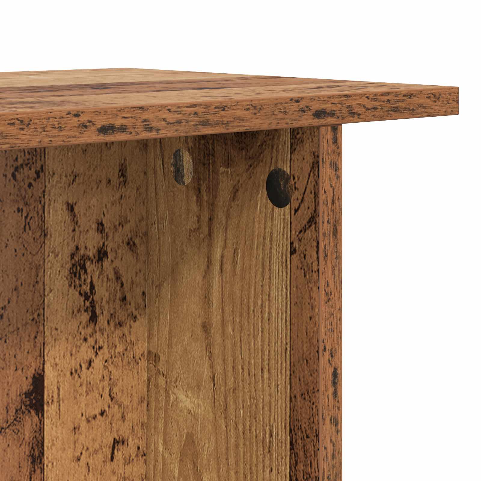 Table basse 2 pcs Bois ancien 40 x 30 x 49 cm Bois d'ingénierie - XIOS