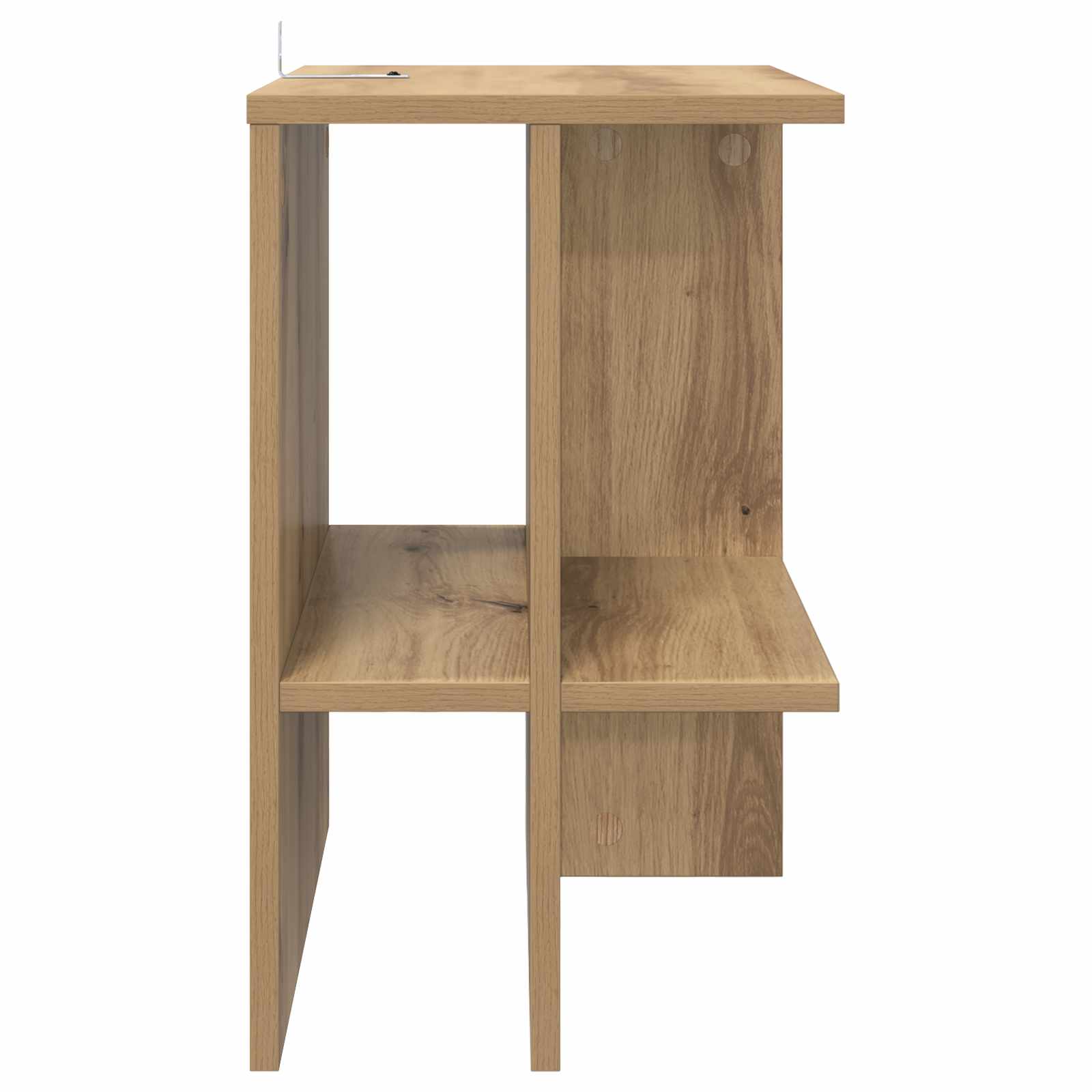 Table basse 2 pc Chêne artisanal 40 x 30 x 49 cm - XIOS