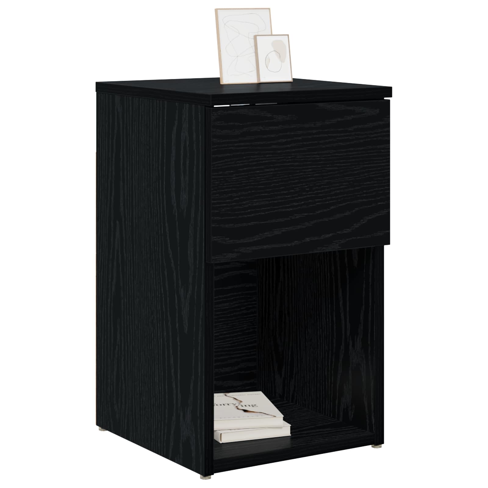 Armoire de lit 2 pcs Chêne noir 29 x 31,5 x 49 cm - XIOS