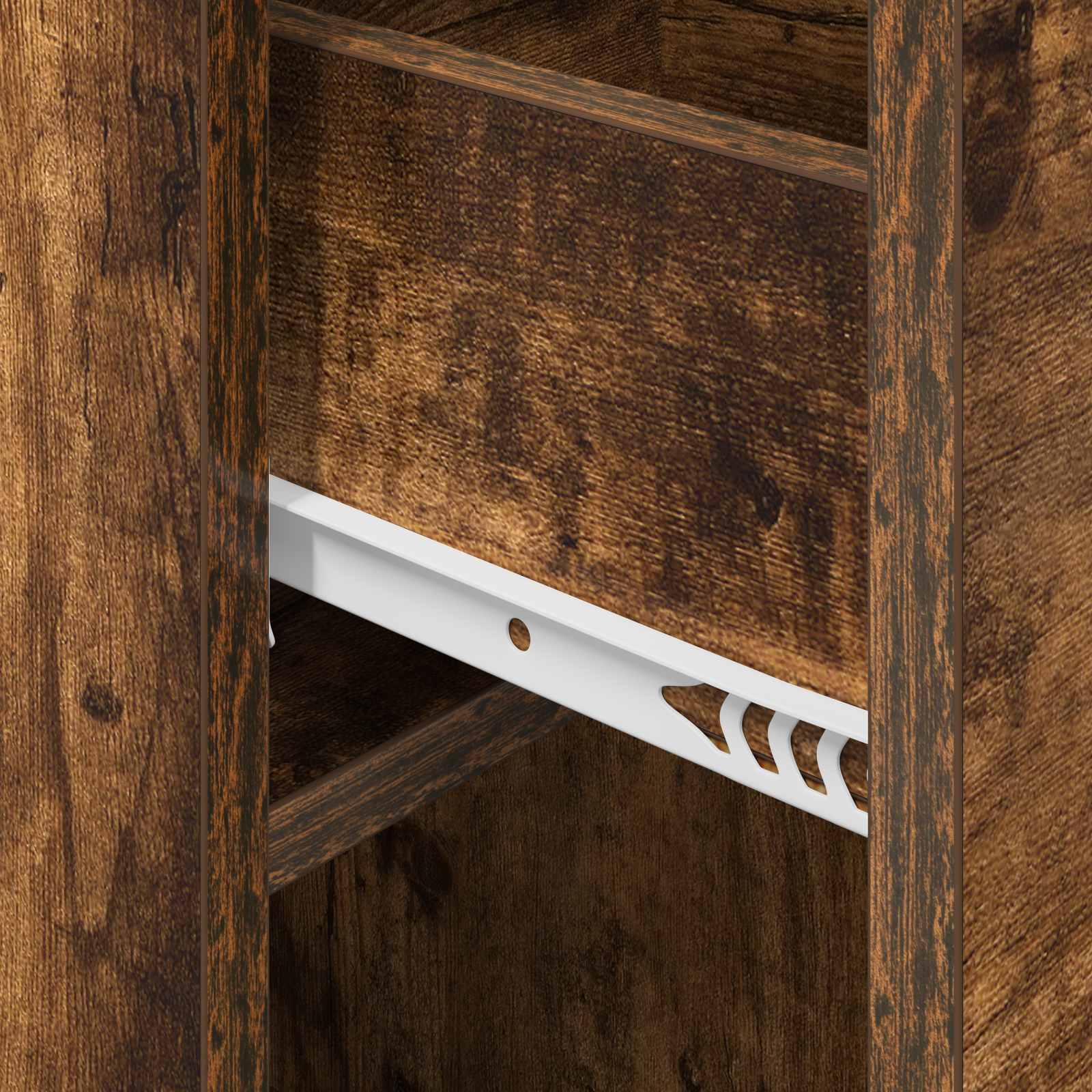 Armoire de lit 2 pcs Chêne fumé 29 x 31,5 x 49 cm - XIOS