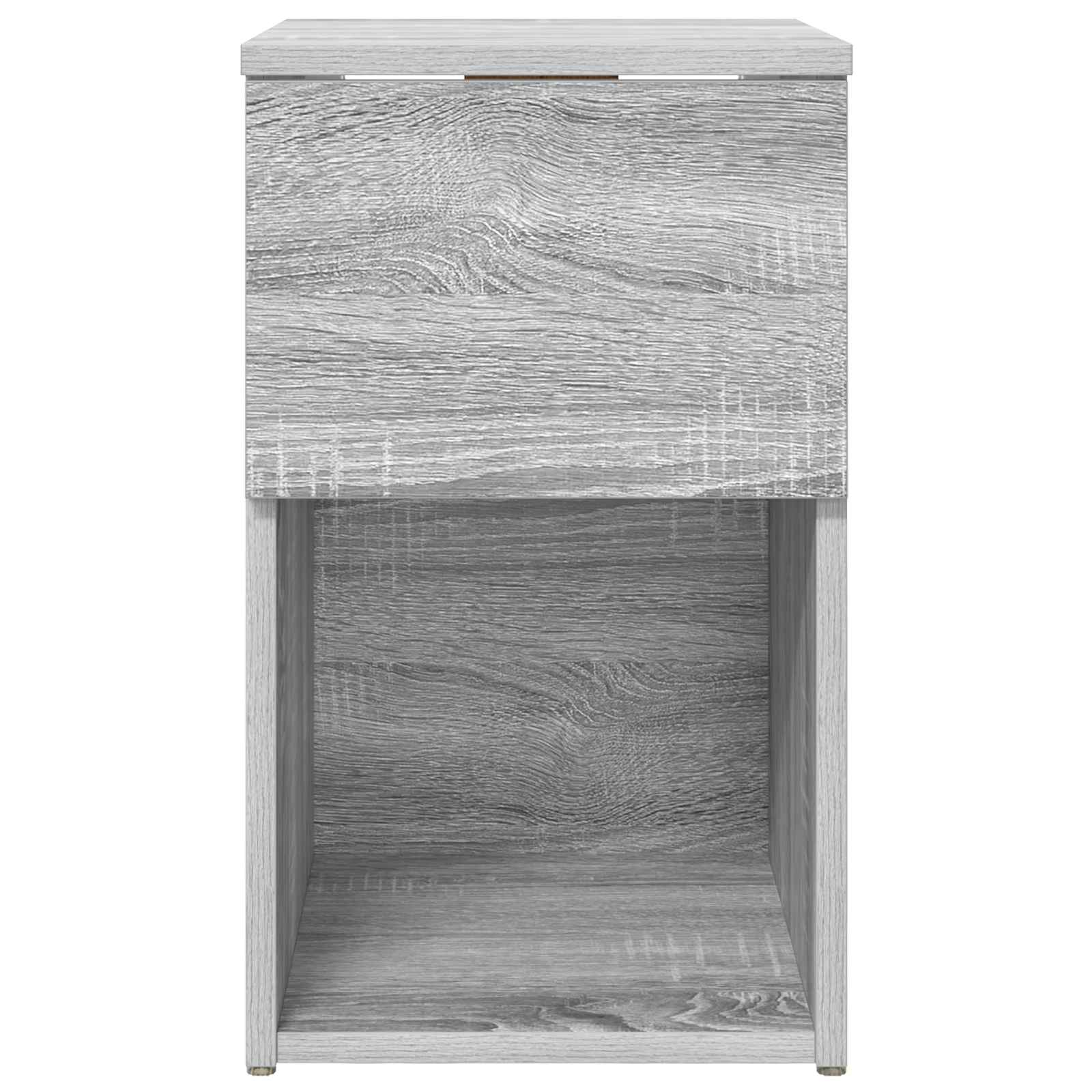 Armoire de lit 2 pcs Sonoma gris 29 x 31,5 x 49 cm - XIOS