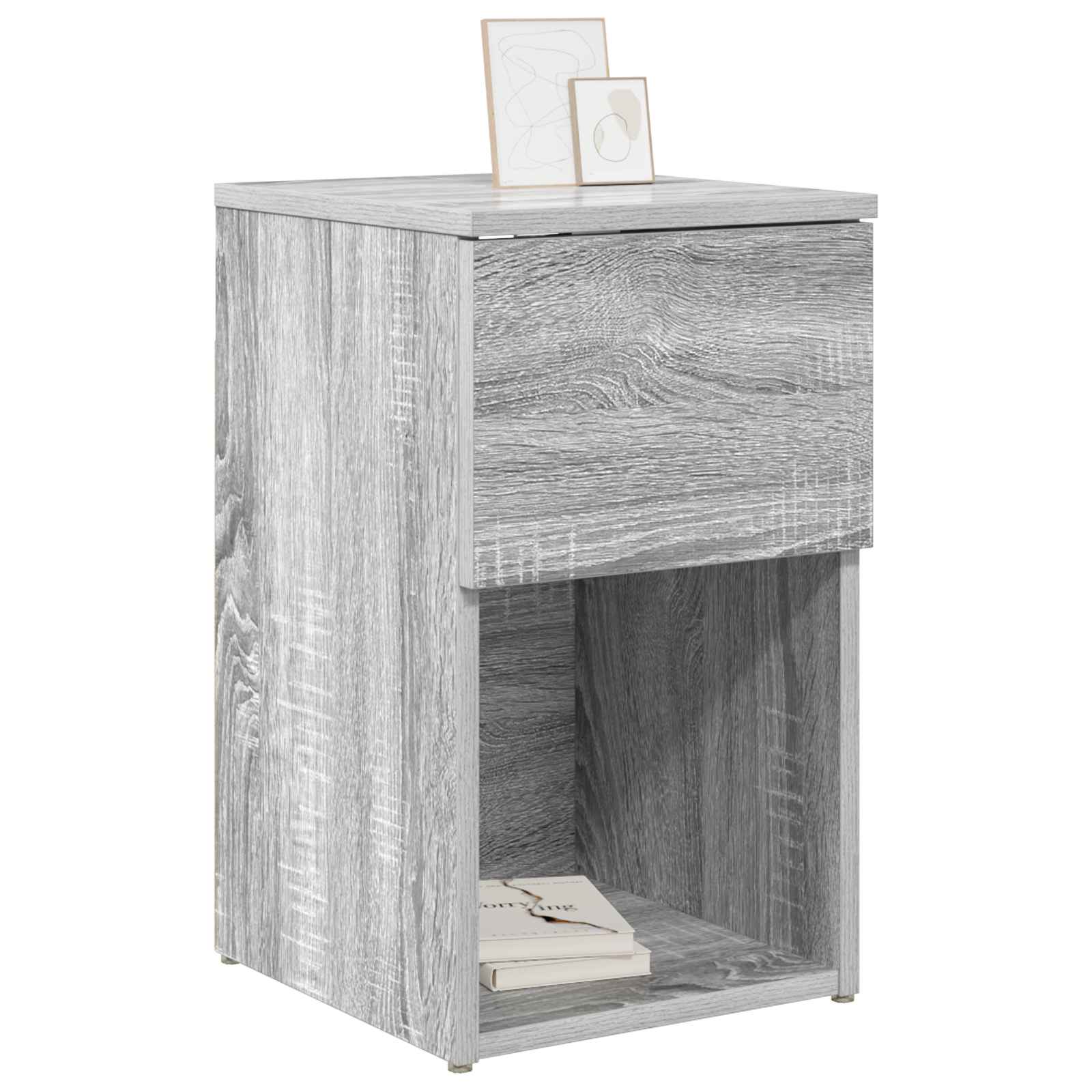 Armoire de lit 2 pcs Sonoma gris 29 x 31,5 x 49 cm - XIOS
