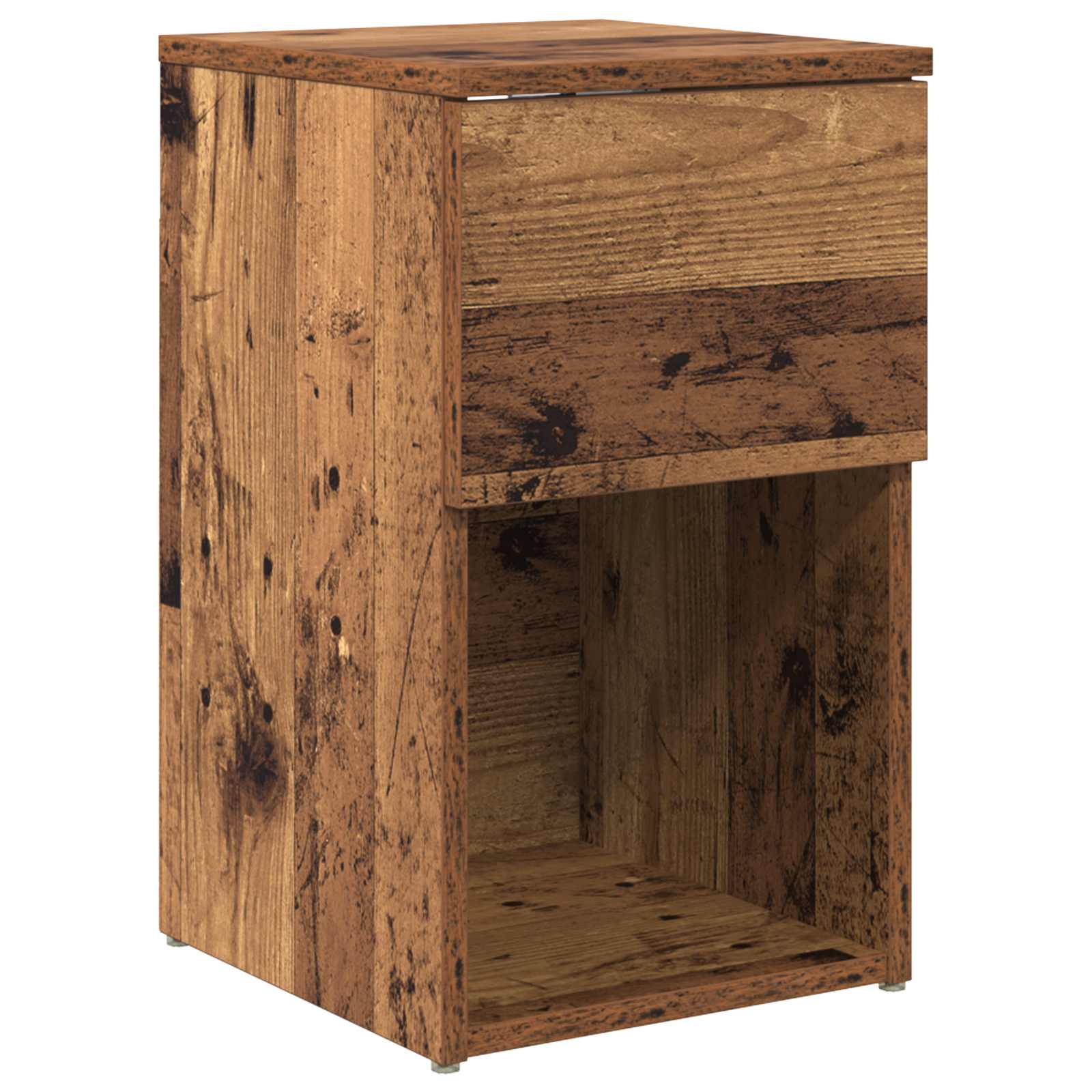 Armoire de lit 2 pcs Bois ancien 29 x 31,5 x 49 cm - XIOS