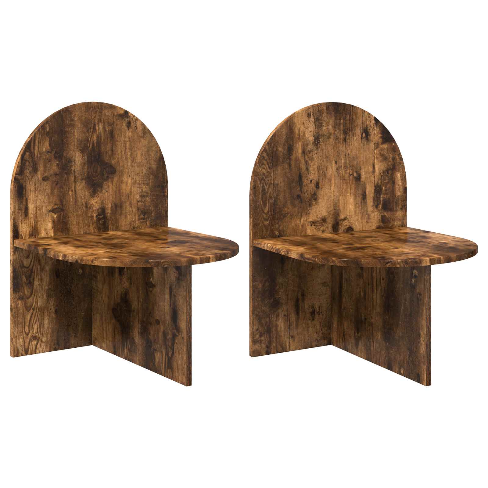 Table de chevet 2 pcs Chêne fumé 48 x 49 x 65 cm - XIOS