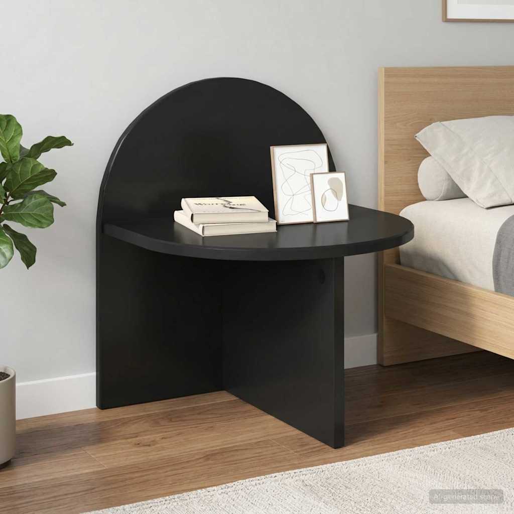 Table de chevet Chêne noir 40 x 35,5 x 45,5 cm - XIOS