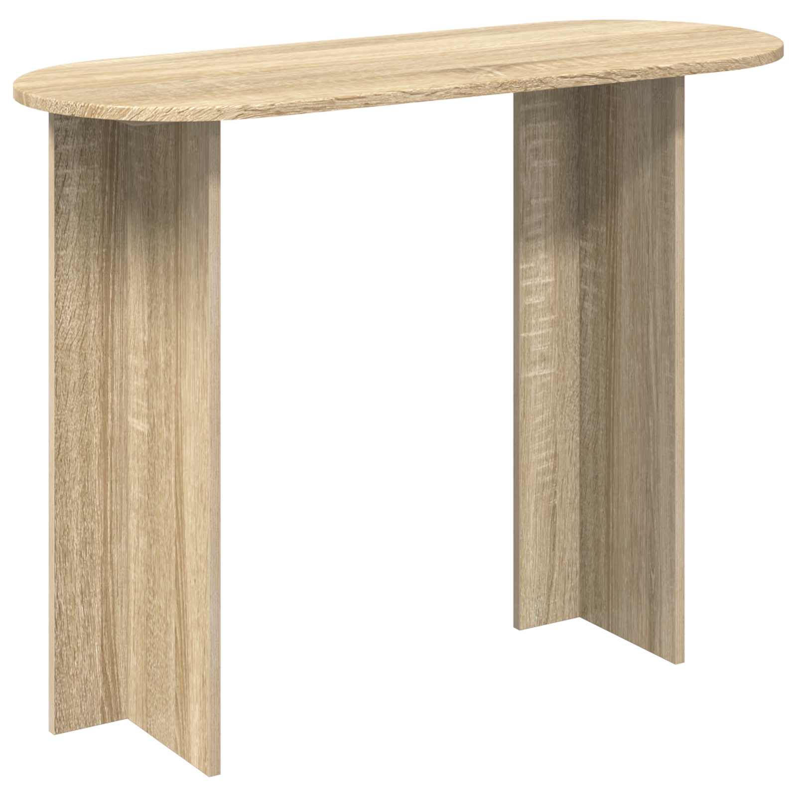 Table console Chêne Sonoma 100 x 39,5 x 75 cm Bois d'ingénierie - XIOS