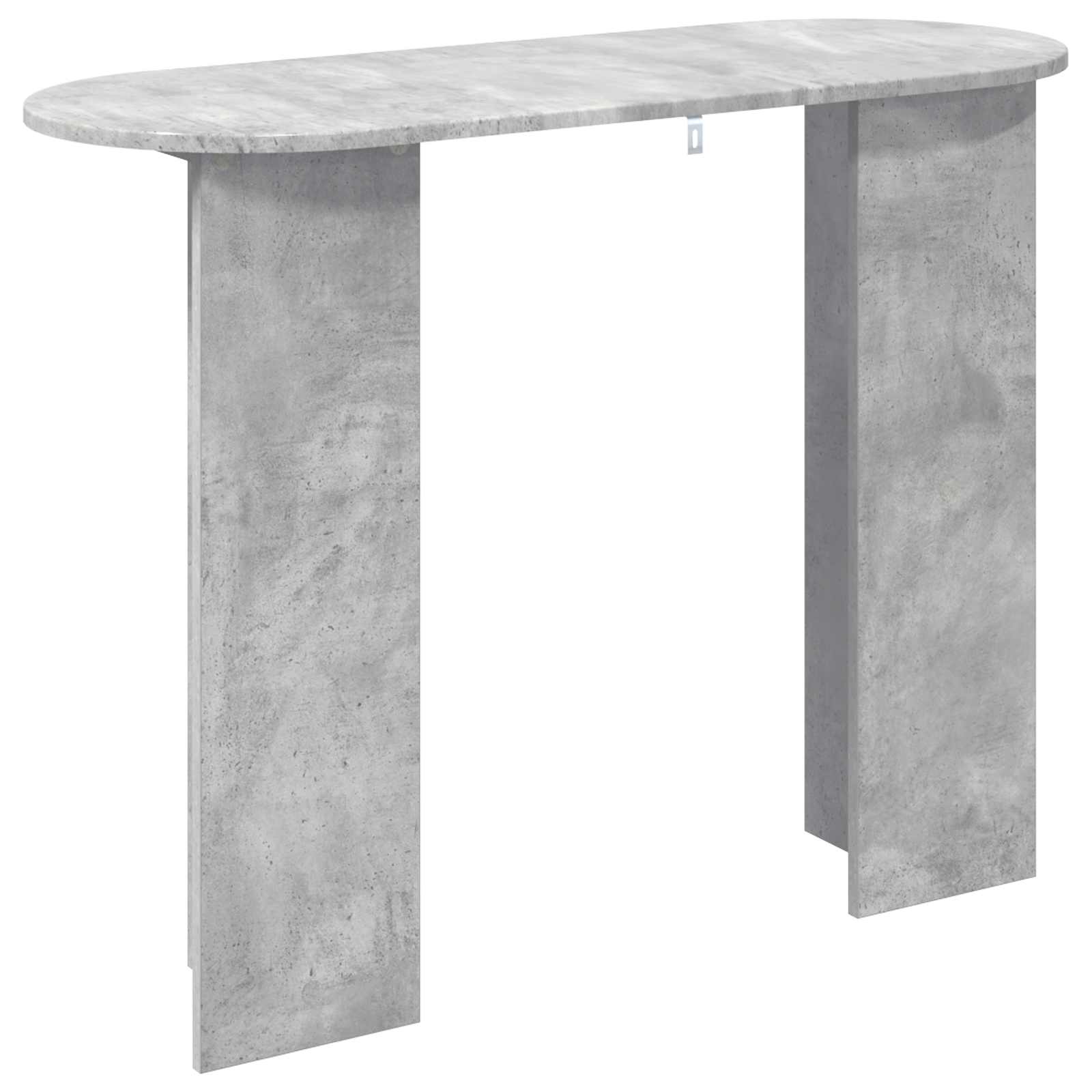 Table console Gris béton 100 x 39,5 x 75 cm Bois d'ingénierie - XIOS