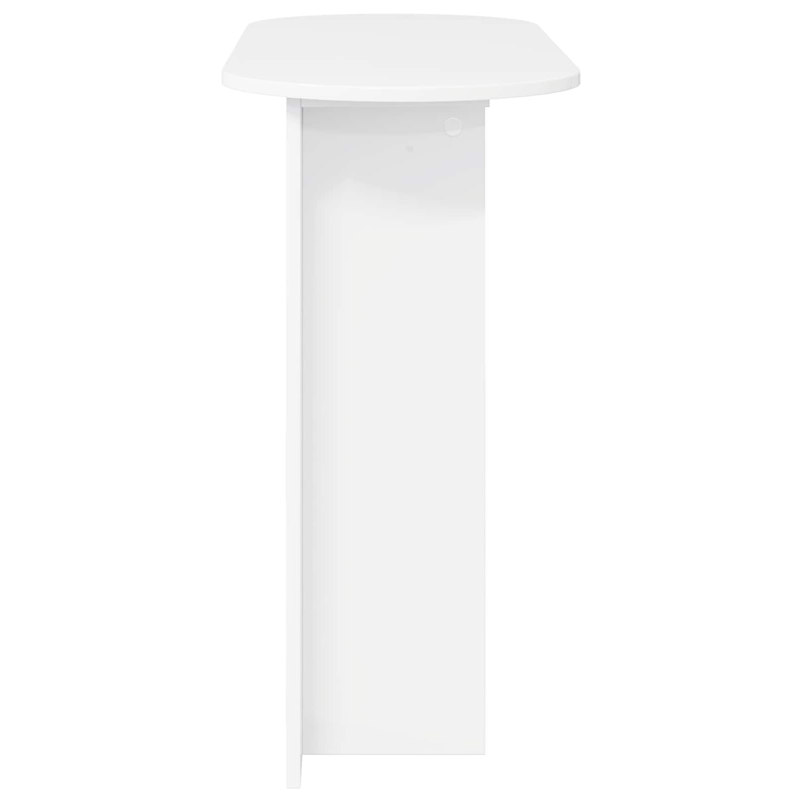 Table console Blanc 100 x 39,5 x 75 cm Bois d'ingénierie - XIOS