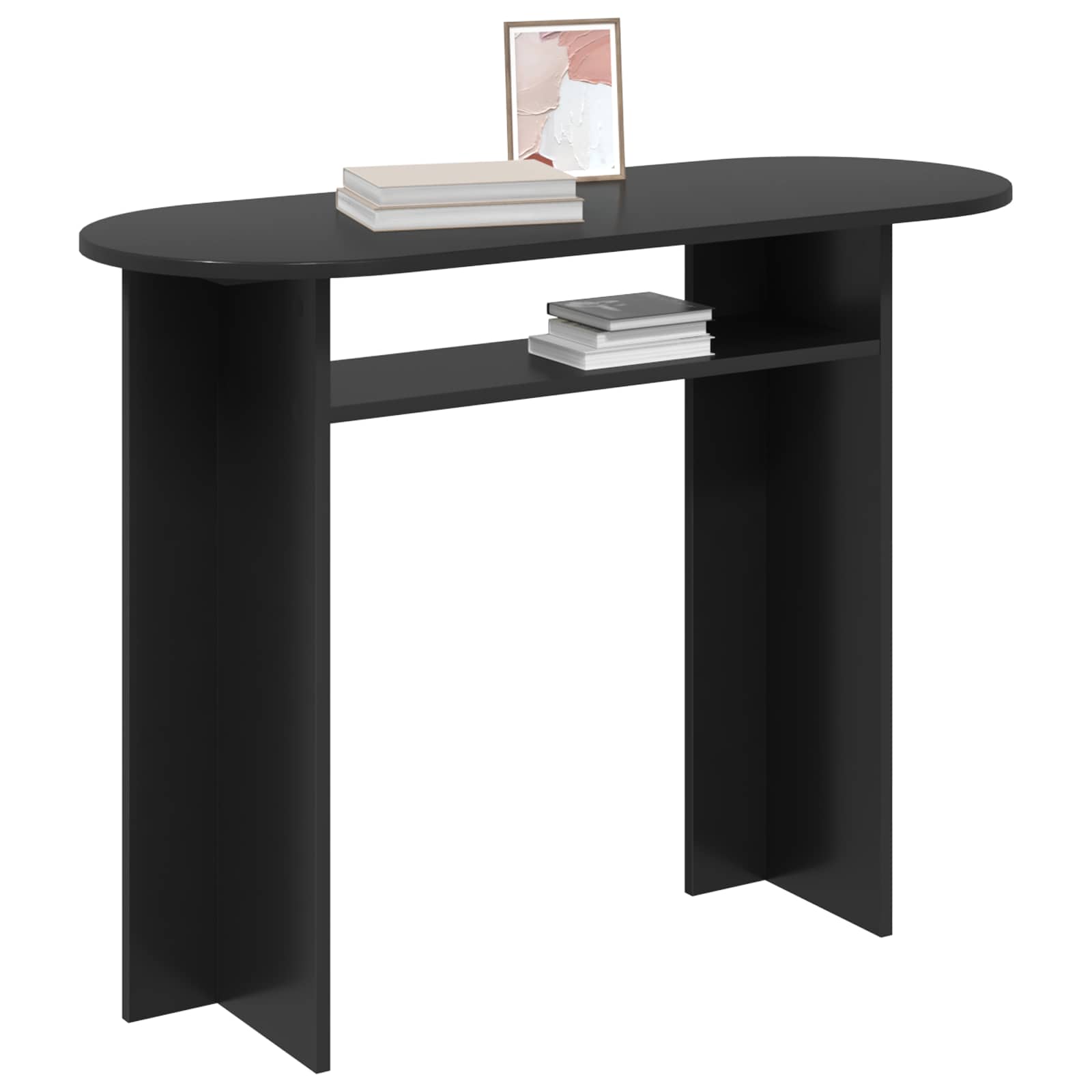 Table console Chêne noir 100 x 39,5 x 75 cm Bois d'ingénierie - XIOS