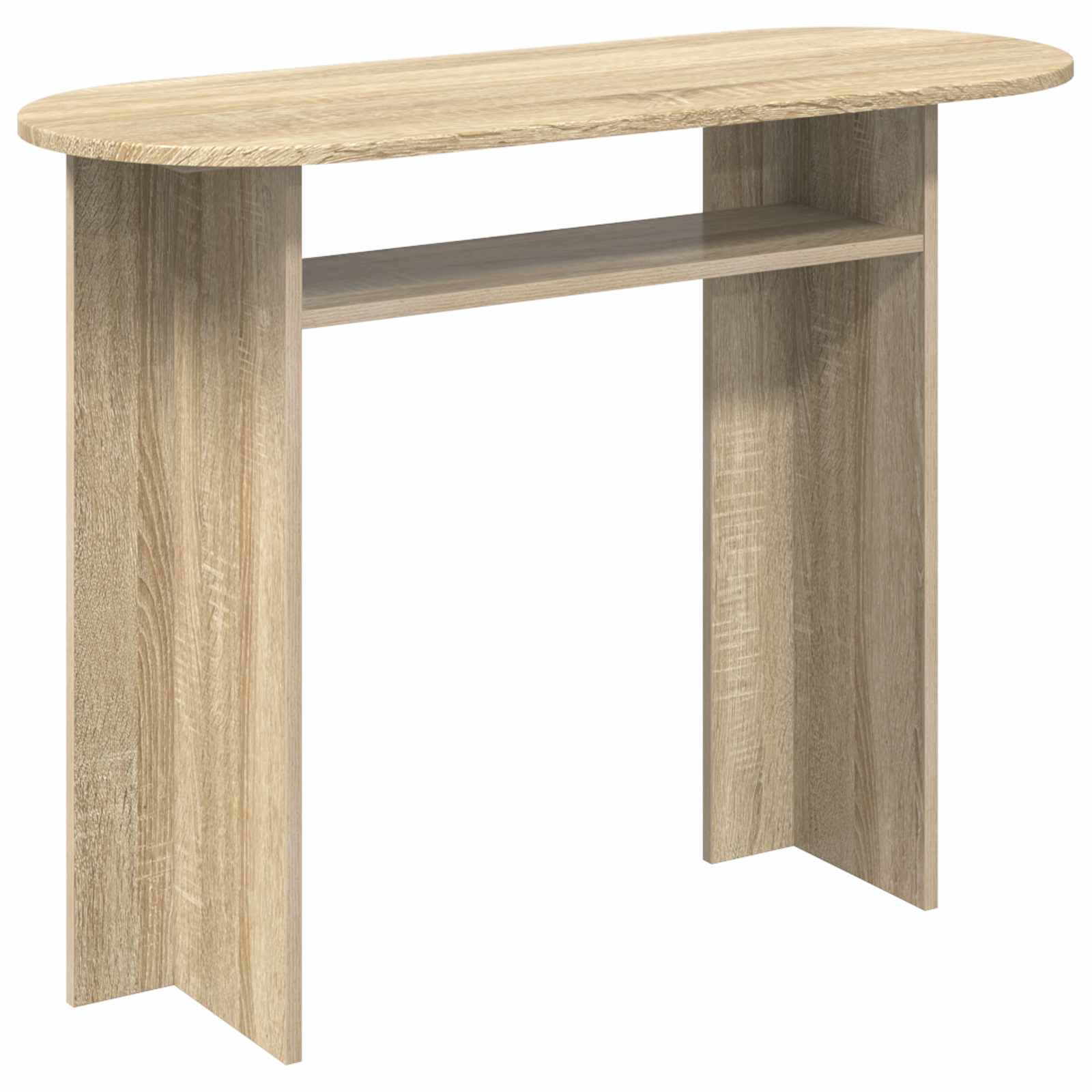 Table console Chêne Sonoma 100 x 39,5 x 75 cm Bois d'ingénierie - XIOS