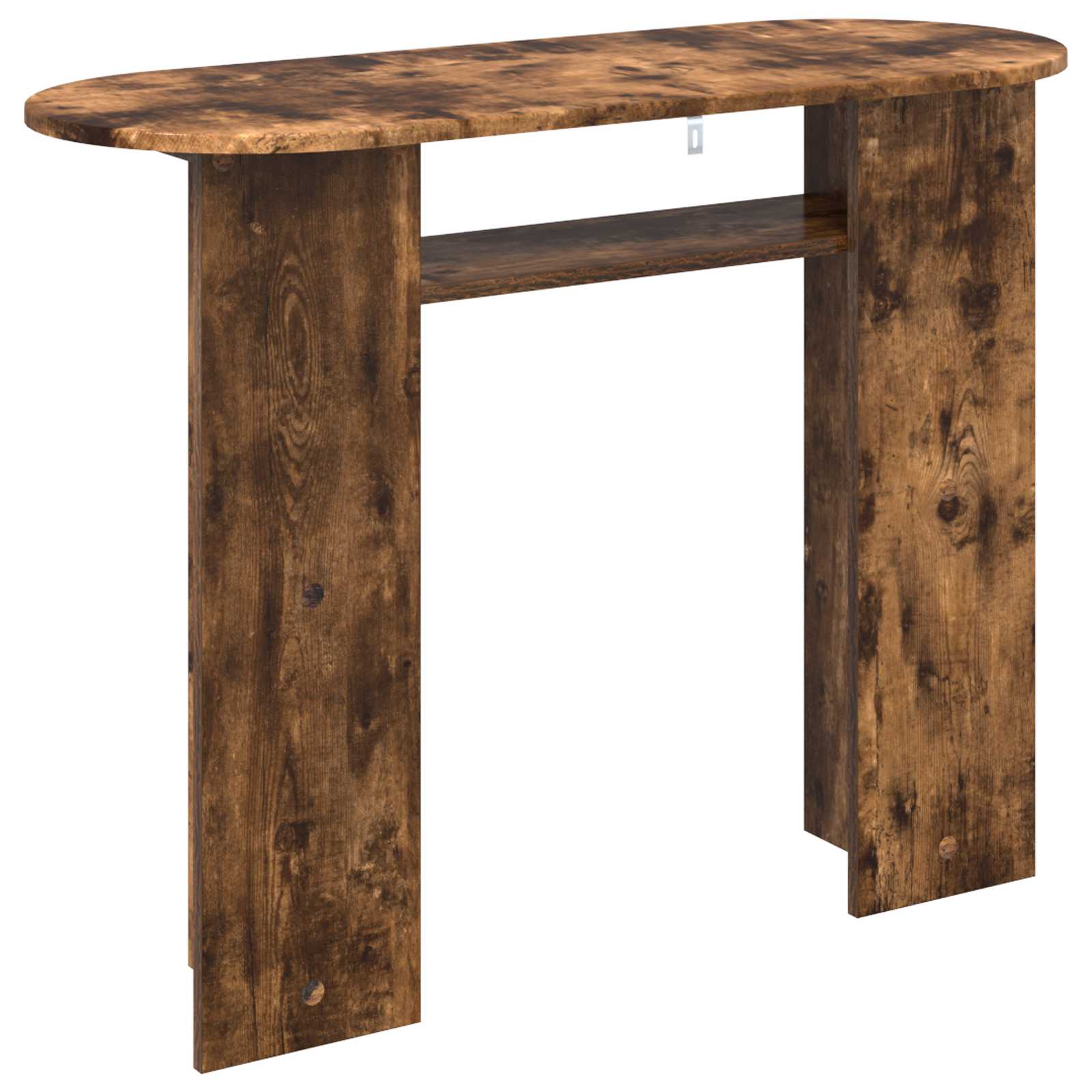 Table console Chêne fumé 100 x 39,5 x 75 cm Bois d'ingénierie - XIOS