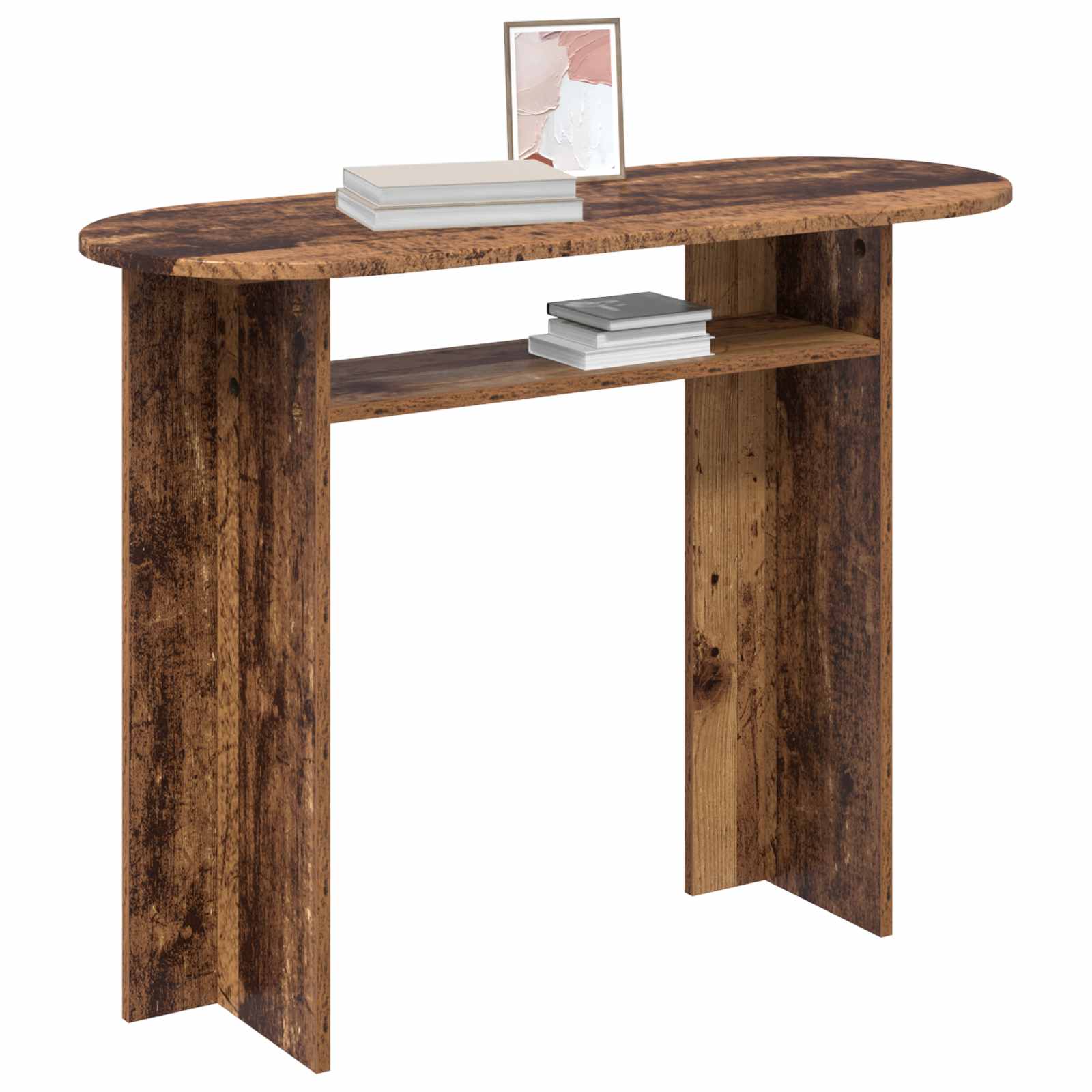 Table console Bois ancien 100 x 39,5 x 75 cm Bois d'ingénierie - XIOS