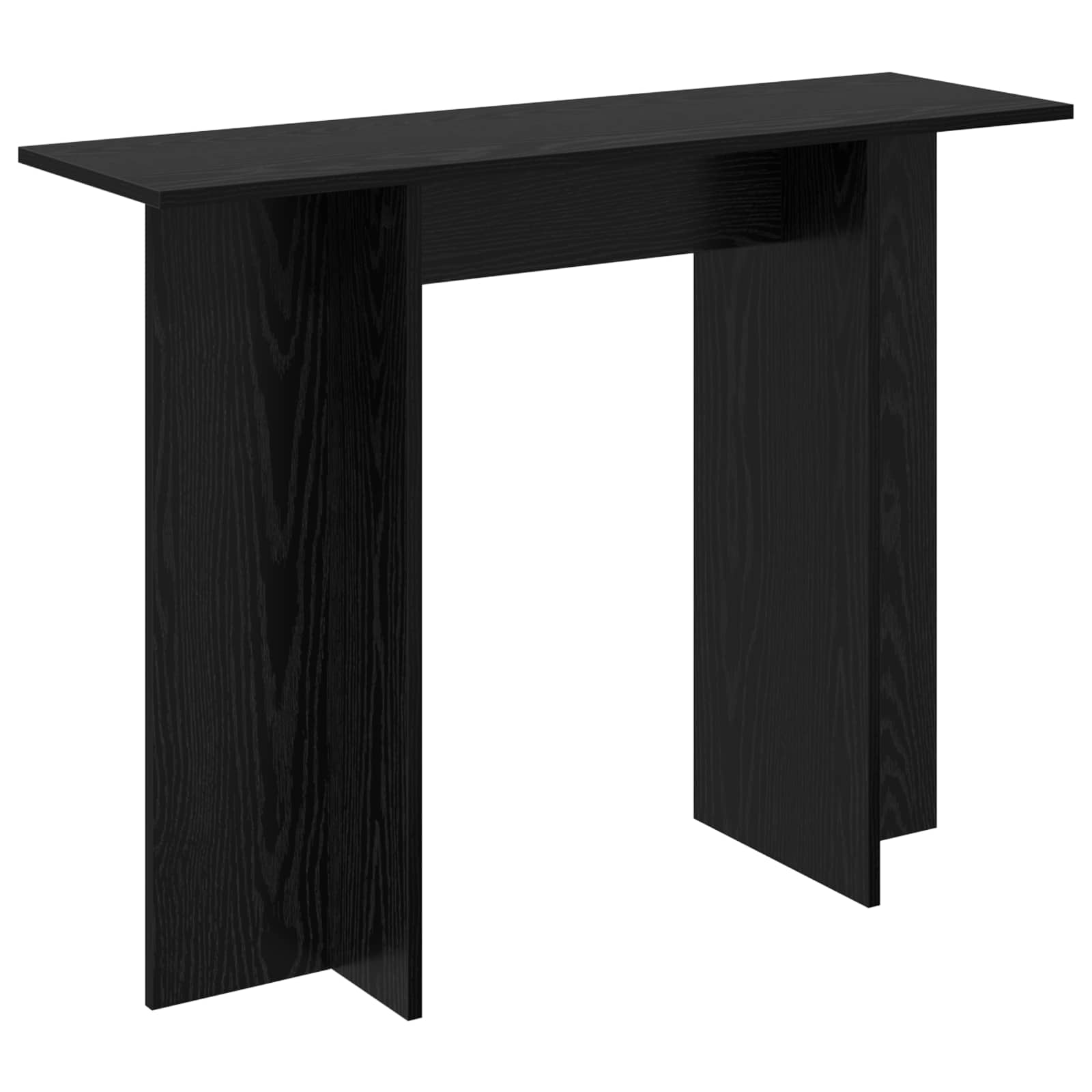 Table console Chêne noir 100 x 30 x 75 cm Bois d'ingénierie - XIOS