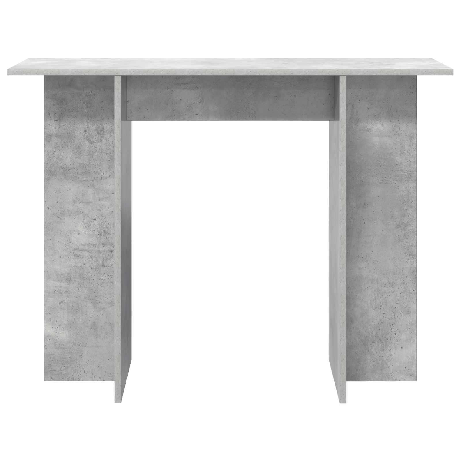 Table console Gris béton 100 x 30 x 75 cm Bois d'ingénierie - XIOS