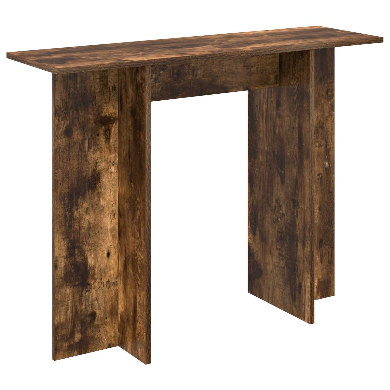 Table console Chêne Fumé 100 x 30 x 75 cm Bois d'ingénierie - XIOS