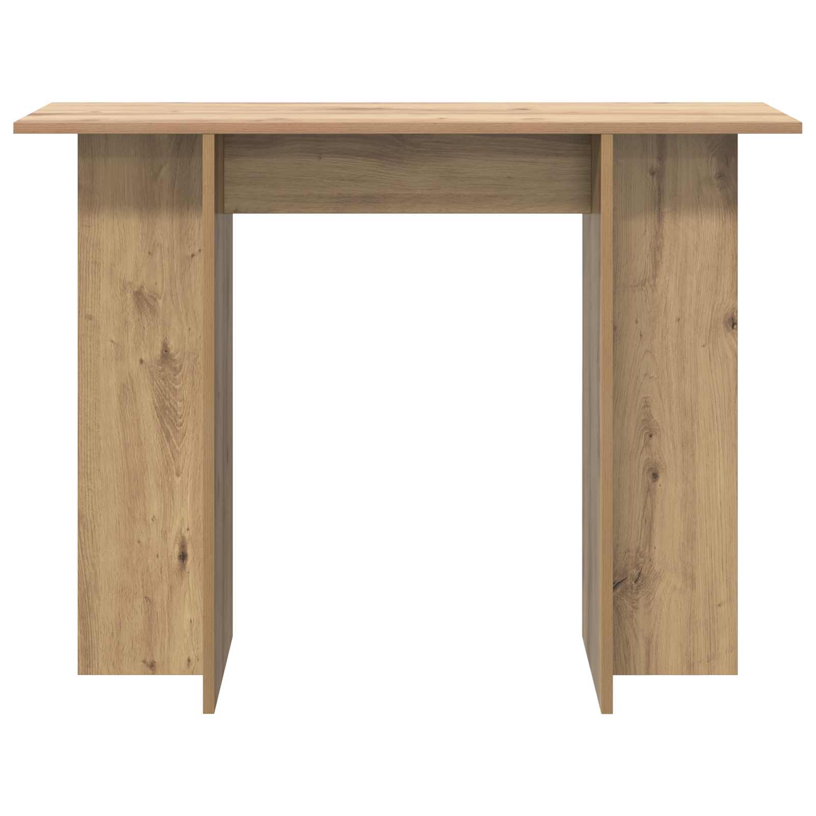 Table console Chêne artisanal 100 x 30 x 75 cm - XIOS
