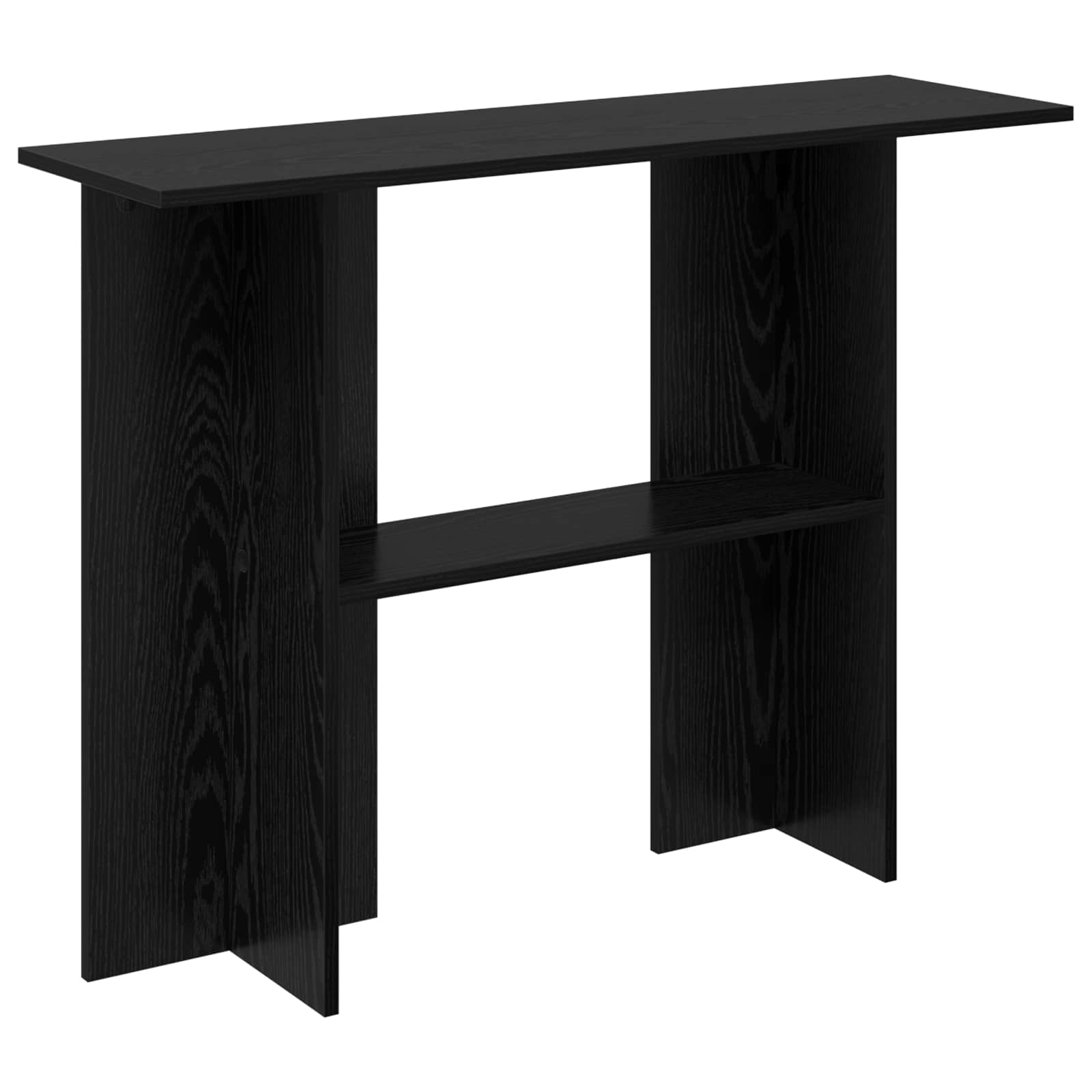 Table console Chêne noir 100 x 30 x 75 cm Bois d'ingénierie - XIOS