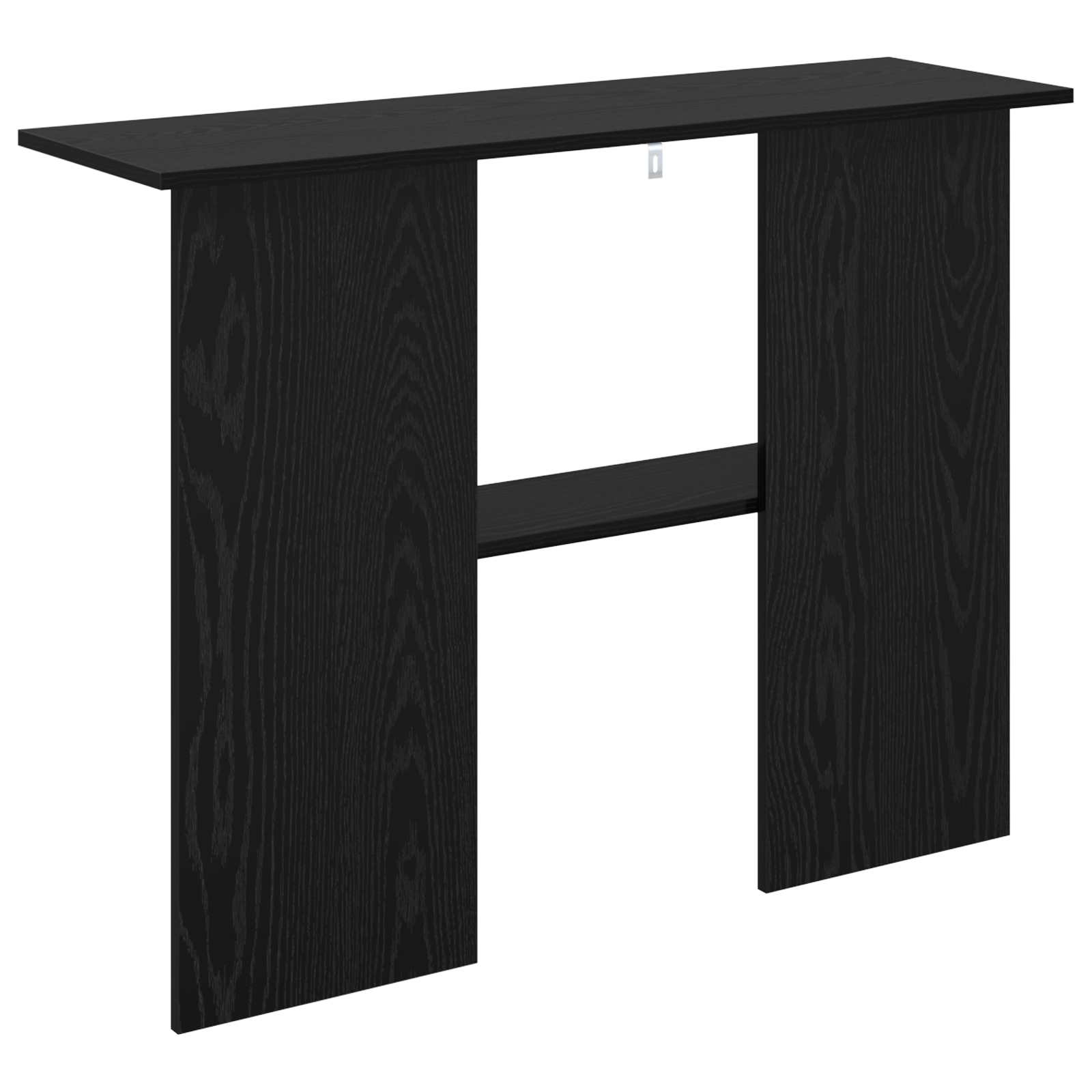Table console Chêne noir 100 x 30 x 75 cm Bois d'ingénierie - XIOS