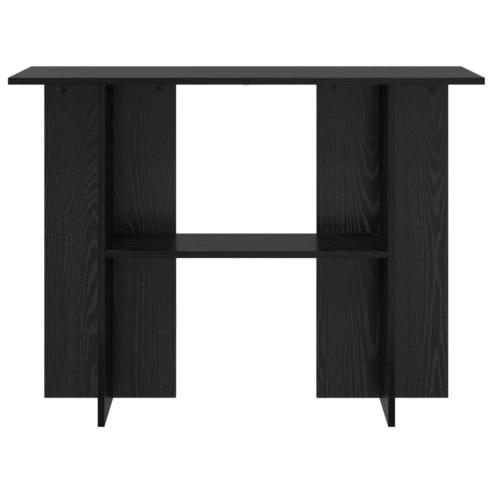 Table console Chêne noir 100 x 30 x 75 cm Bois d'ingénierie - XIOS