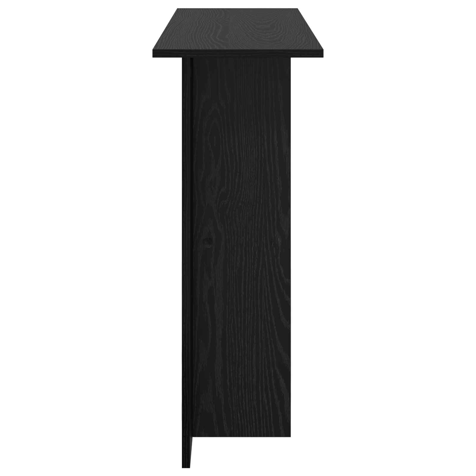 Table console Chêne noir 100 x 30 x 75 cm Bois d'ingénierie - XIOS