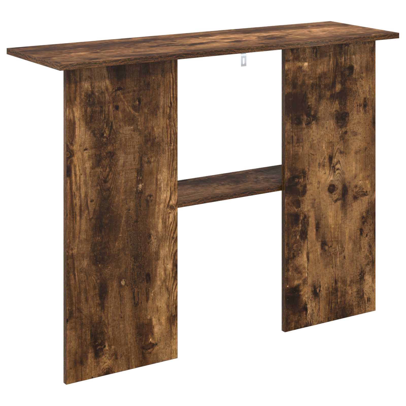 Table console Chêne fumé 100 x 30 x 75 cm Bois d'ingénierie - XIOS