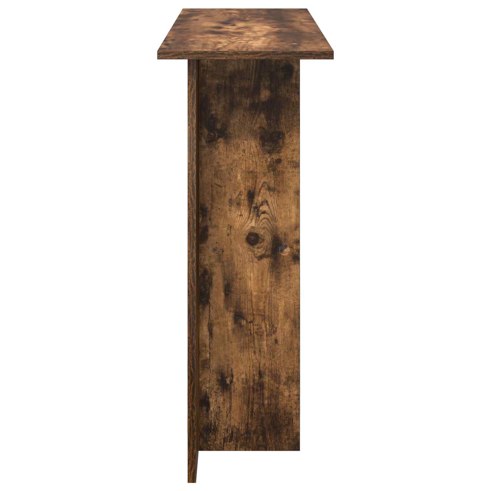 Table console Chêne fumé 100 x 30 x 75 cm Bois d'ingénierie - XIOS