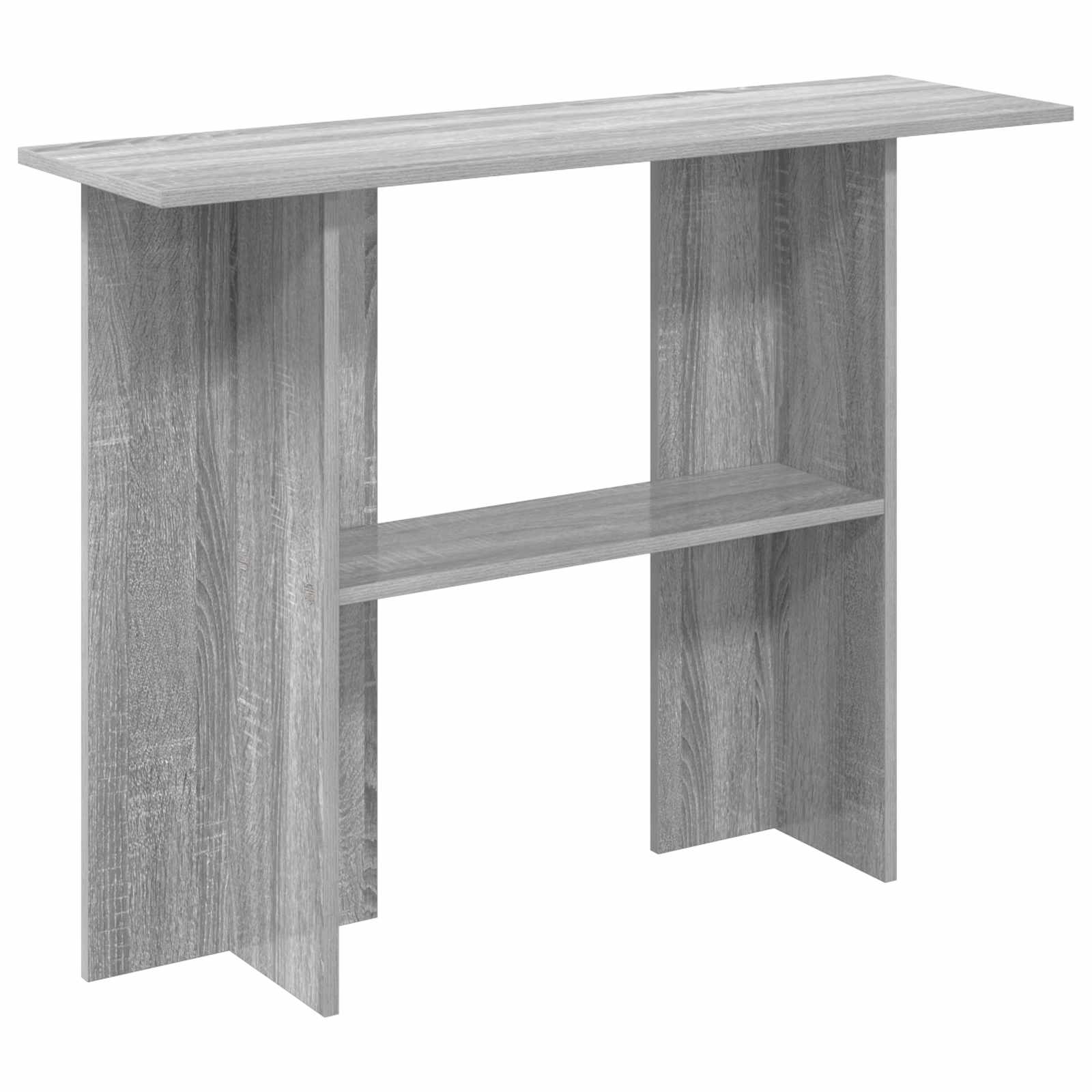 Table console Sonoma gris 100 x 30 x 75 cm Bois d'ingénierie - XIOS