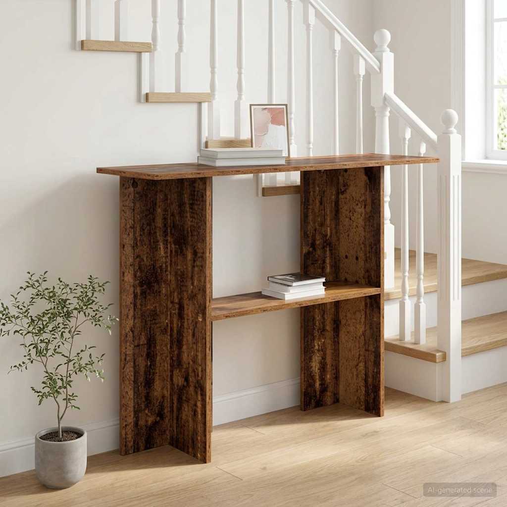 Table console Bois ancien 100 x 30 x 75 cm Bois d'ingénierie - XIOS