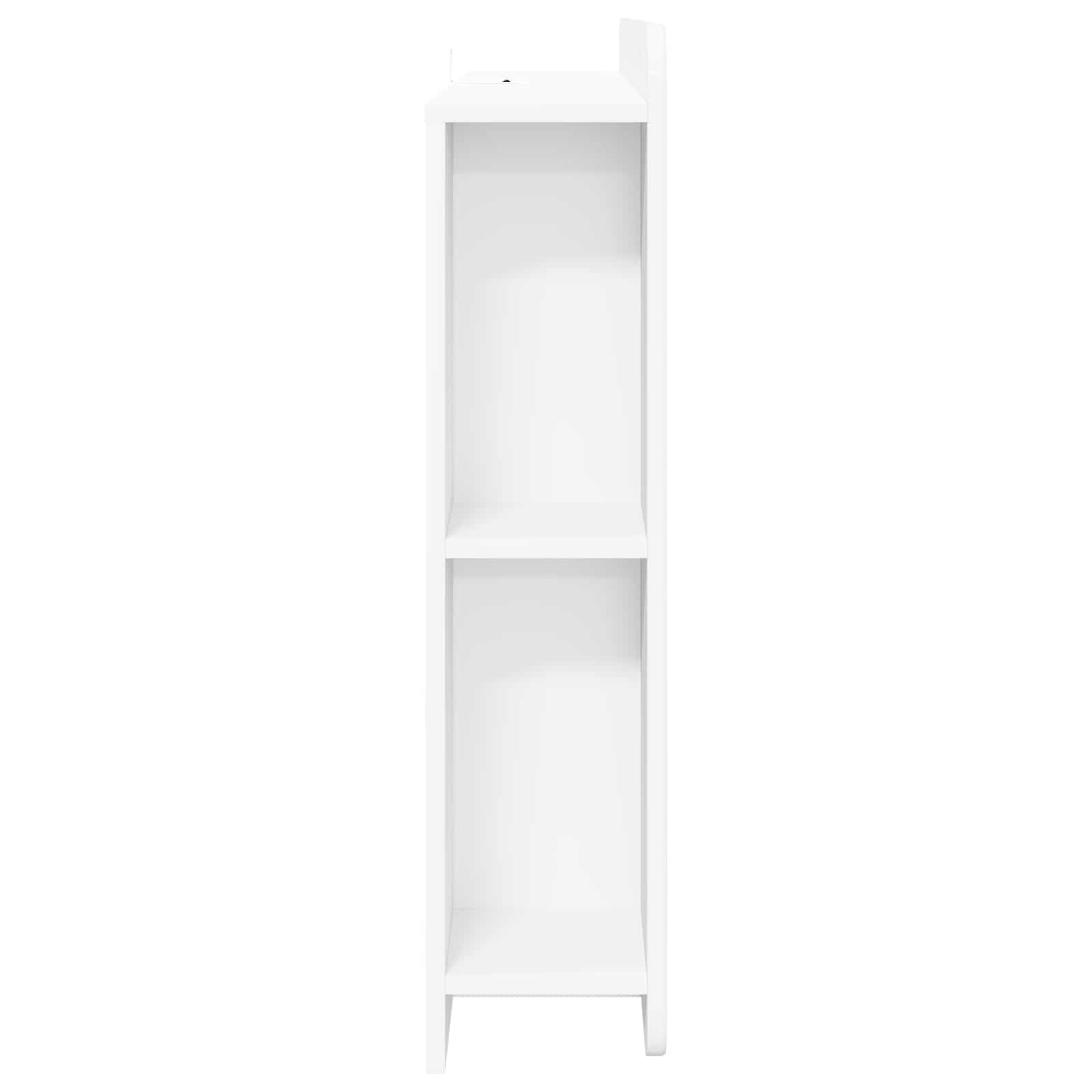 Cabinet de Tête de Lit avec stockage Blanc Bois d'ingénierie - XIOS