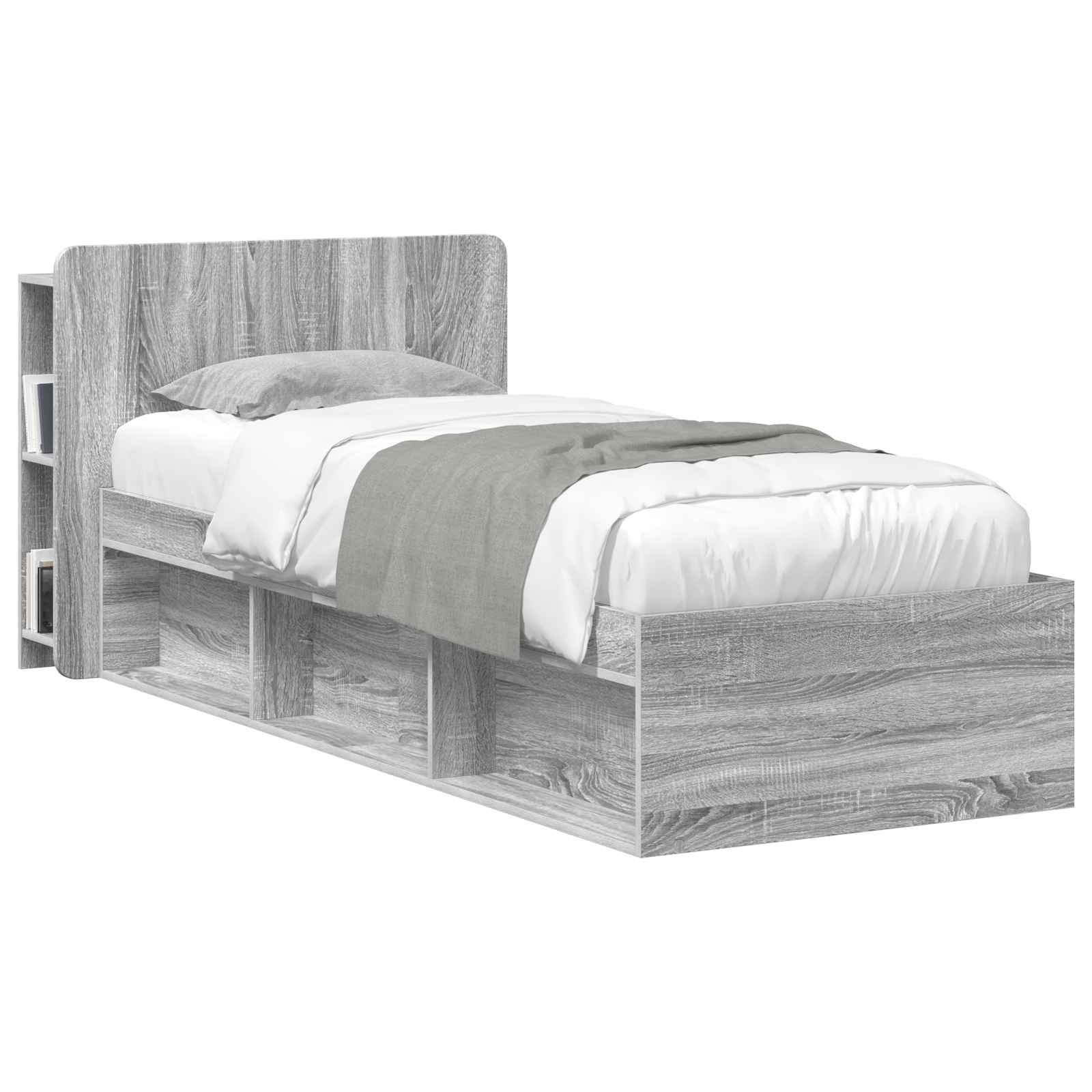 Cabinet de Tête de Lit Sonoma gris Bois d'ingénierie - XIOS
