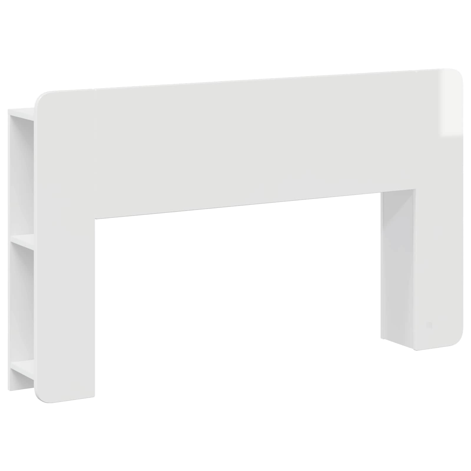 Cabinet de Tête de Lit avec stockage Blanc Bois d'ingénierie - XIOS