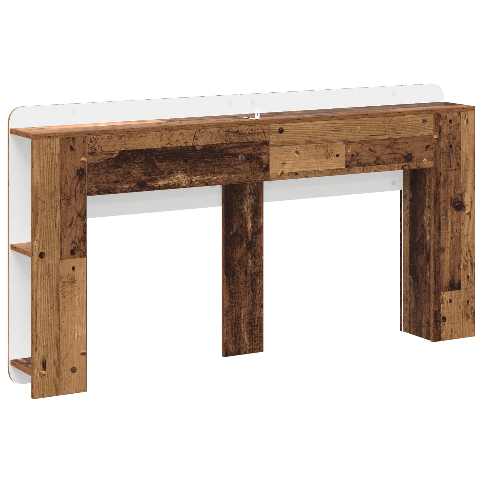 Cabinet de Tête de Lit Bois ancien Bois d'ingénierie - XIOS
