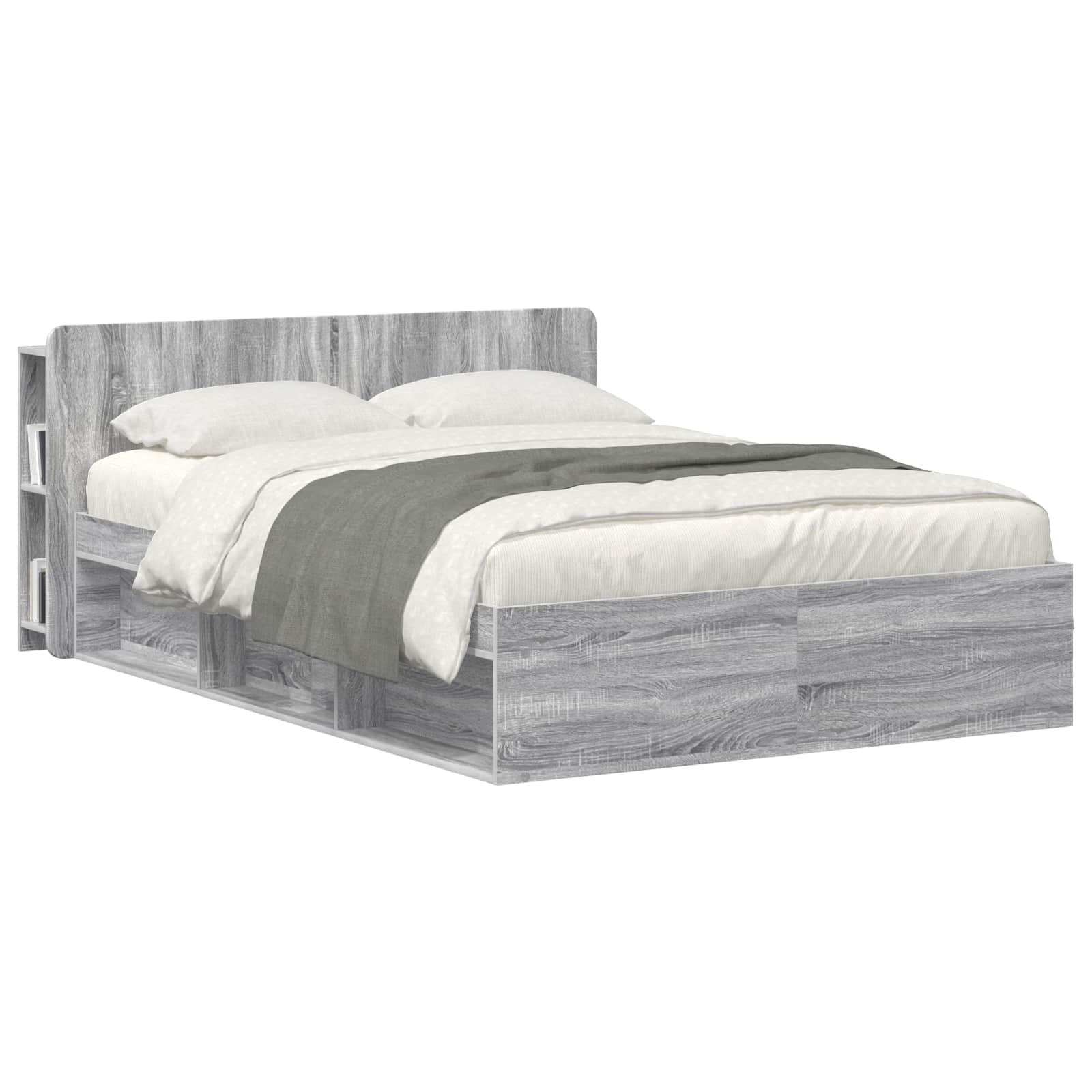 Cabinet de Tête de Lit Sonoma gris Bois d'ingénierie - XIOS