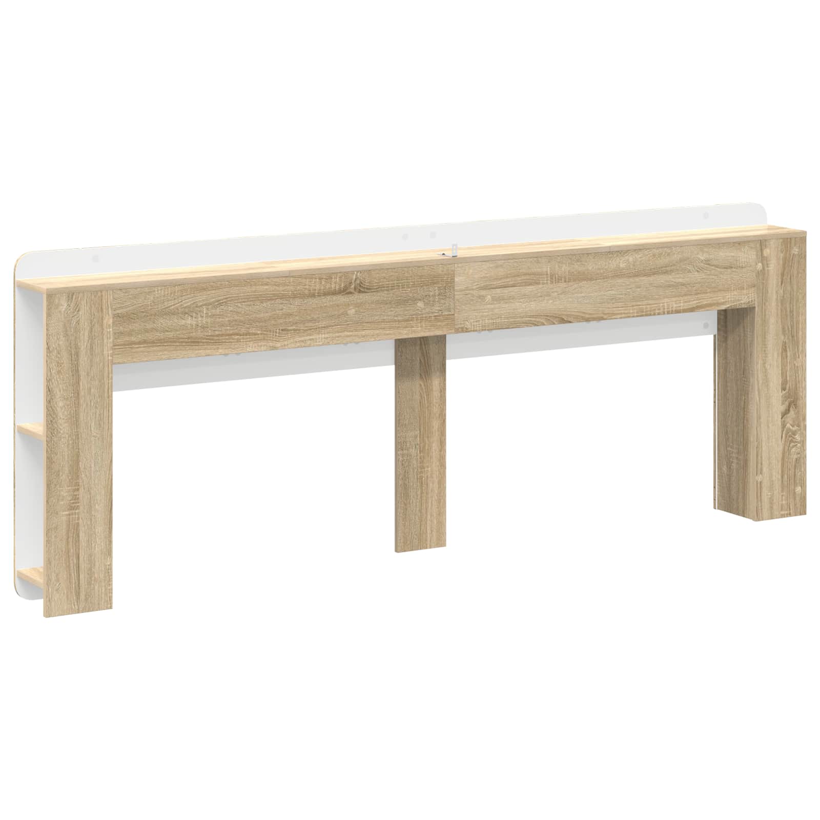 Cabinet de Tête de Lit Chêne Sonoma Bois d'ingénierie - XIOS
