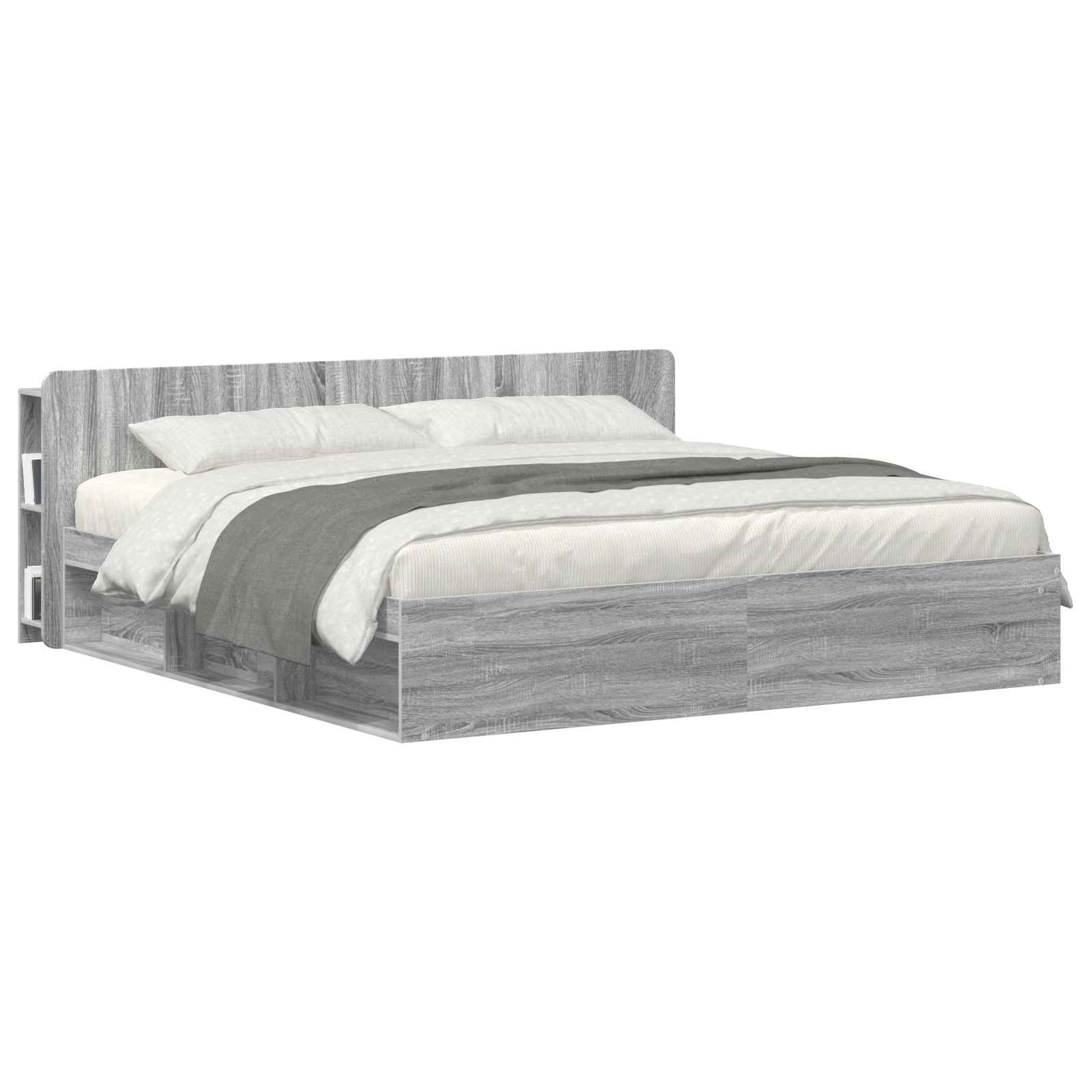 Cabinet de Tête de Lit Sonoma gris Bois d'ingénierie - XIOS