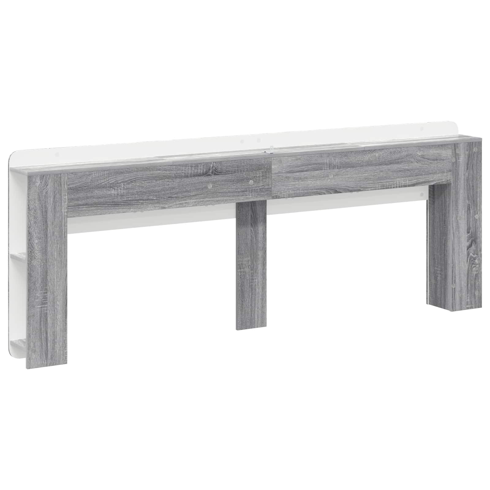 Cabinet de Tête de Lit Sonoma gris Bois d'ingénierie - XIOS