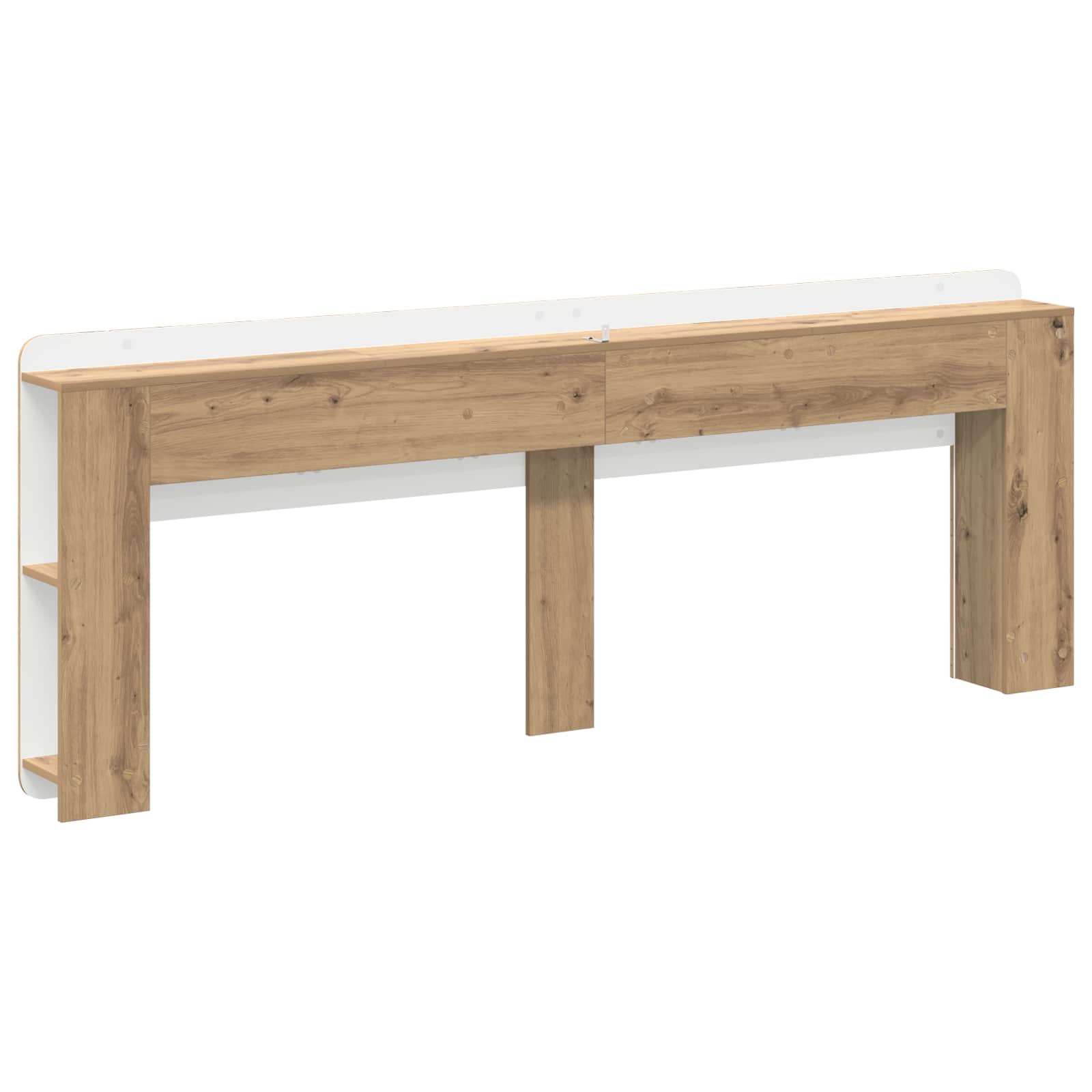 Cabinet de Tête de Lit Chêne artisanal Bois d'ingénierie - XIOS